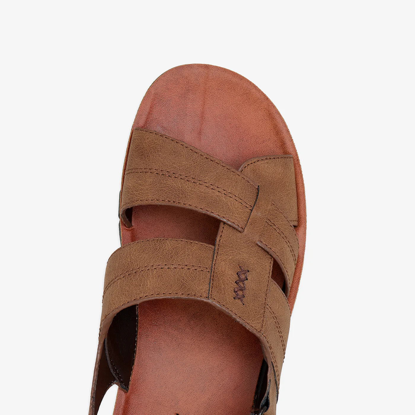 Men's Topstitched Sandals - Image 4