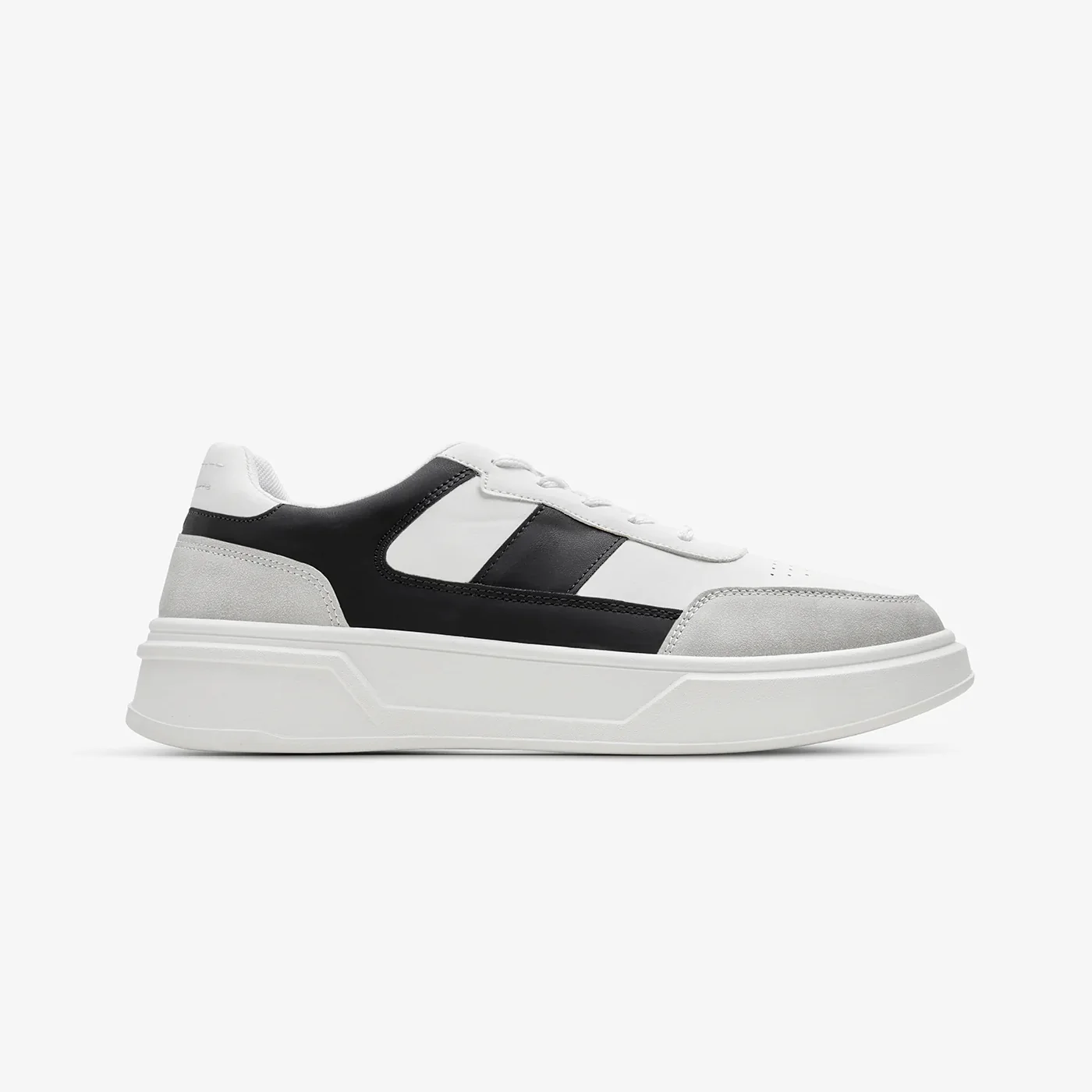 Men's Panelled Lace-Up Sneakers