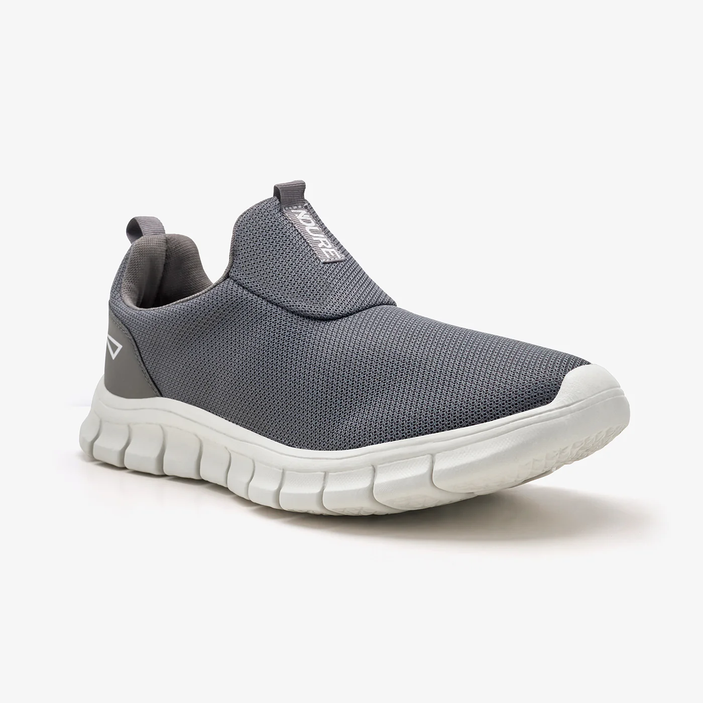 Men’s Grey Slip-On Sneakers - Image 3