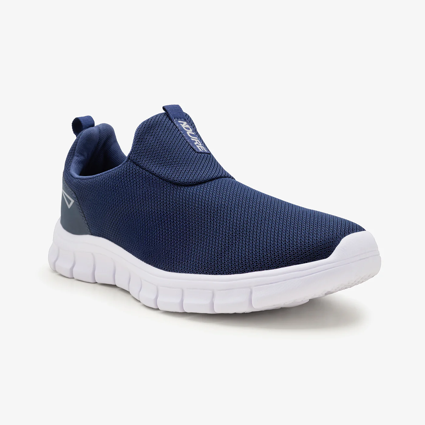 Men’s Navy Slip-On Sneakers - Image 3