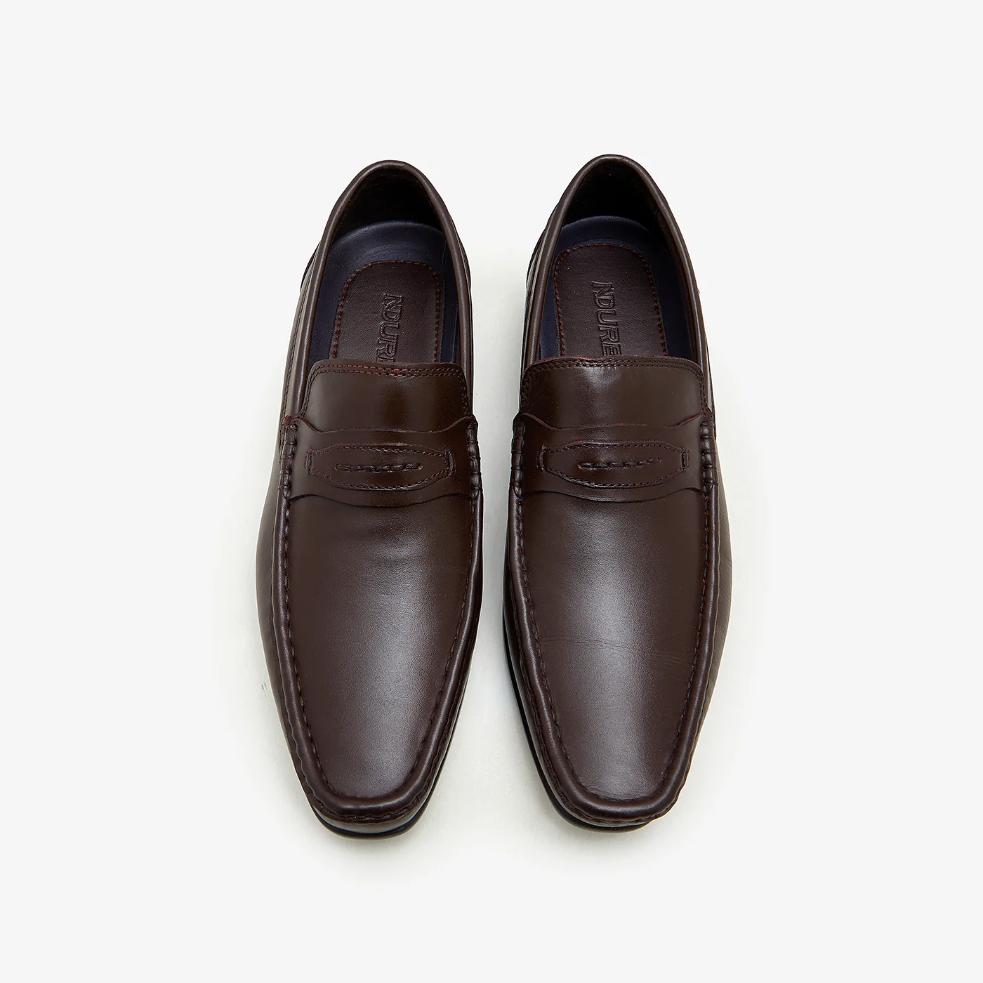 Men's Leather Penny Loafers - Image 2