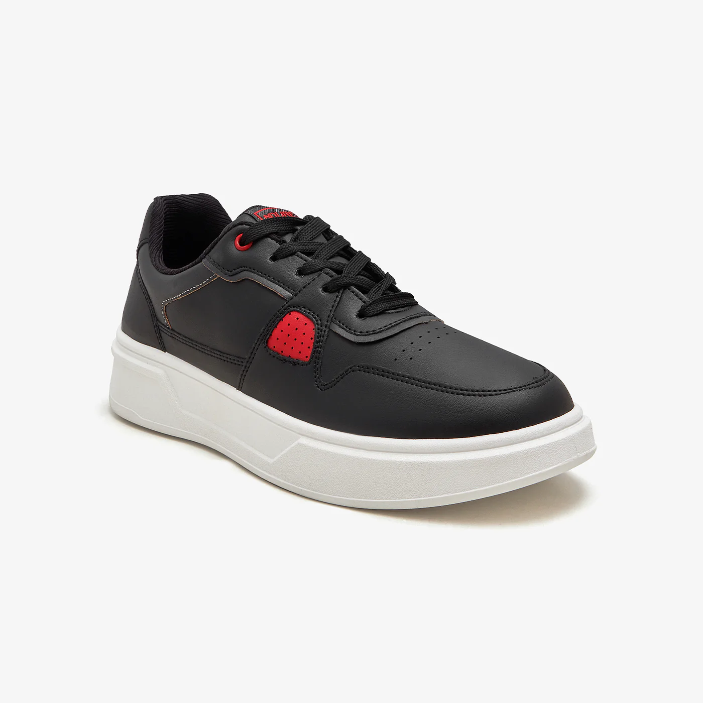 Men's Panelled Lace-Up Sneakers