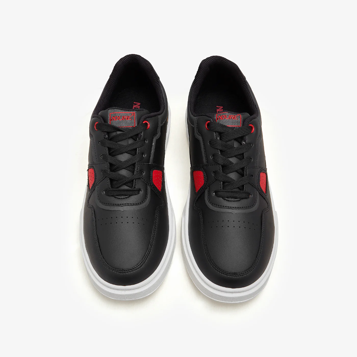 Men's Panelled Lace-Up Sneakers - Image 2