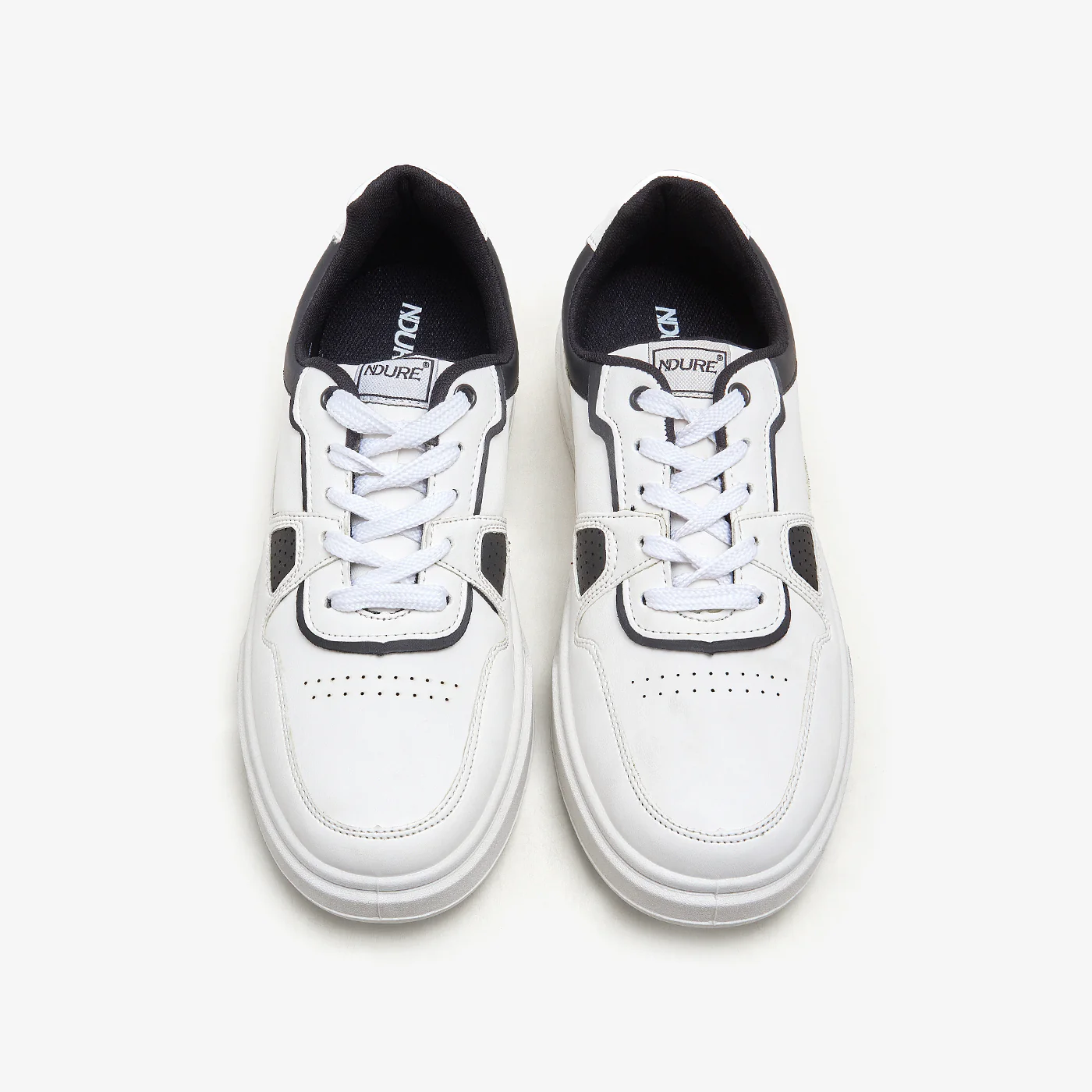 Men's Panelled Lace-Up Sneakers - Image 2