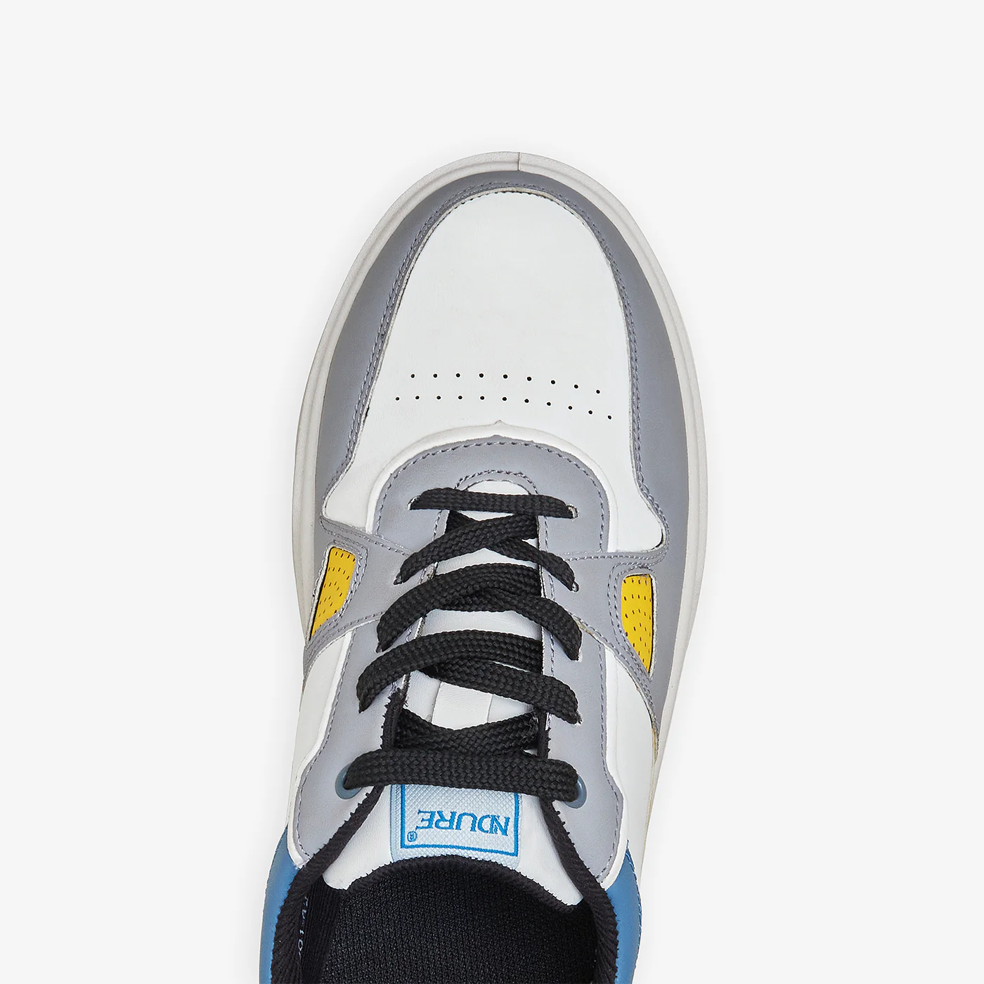 Men's Panelled Lace-Up Sneakers - Image 5