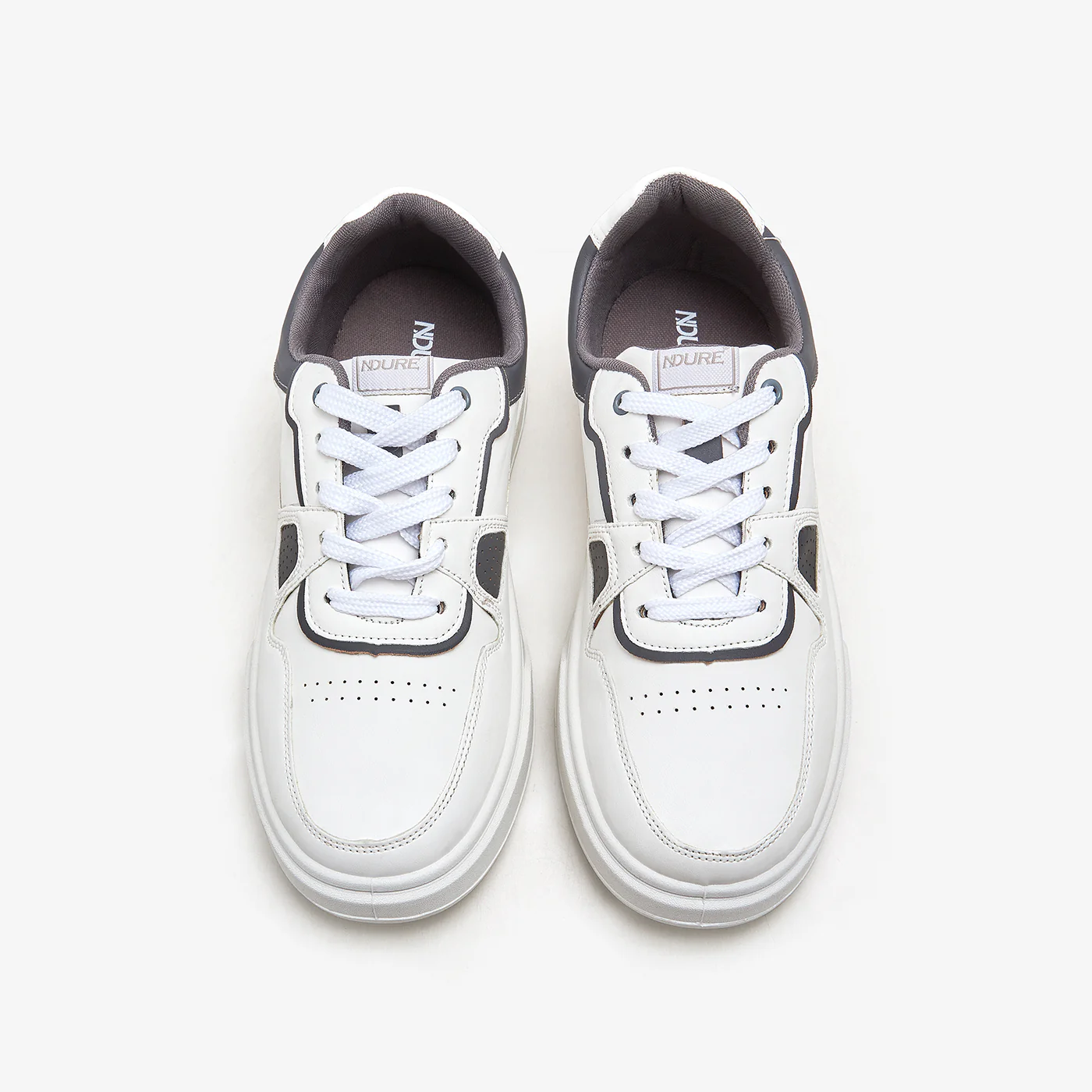 Men's Panelled Lace-Up Sneakers - Image 2
