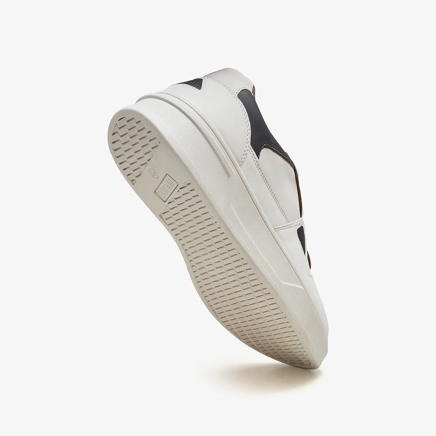 Men's Panelled Lace-Up Sneakers - Image 4