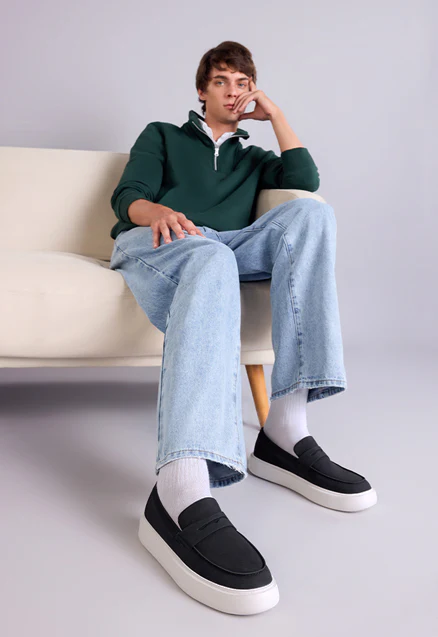 Men's Thick Sole Loafers - Image 6