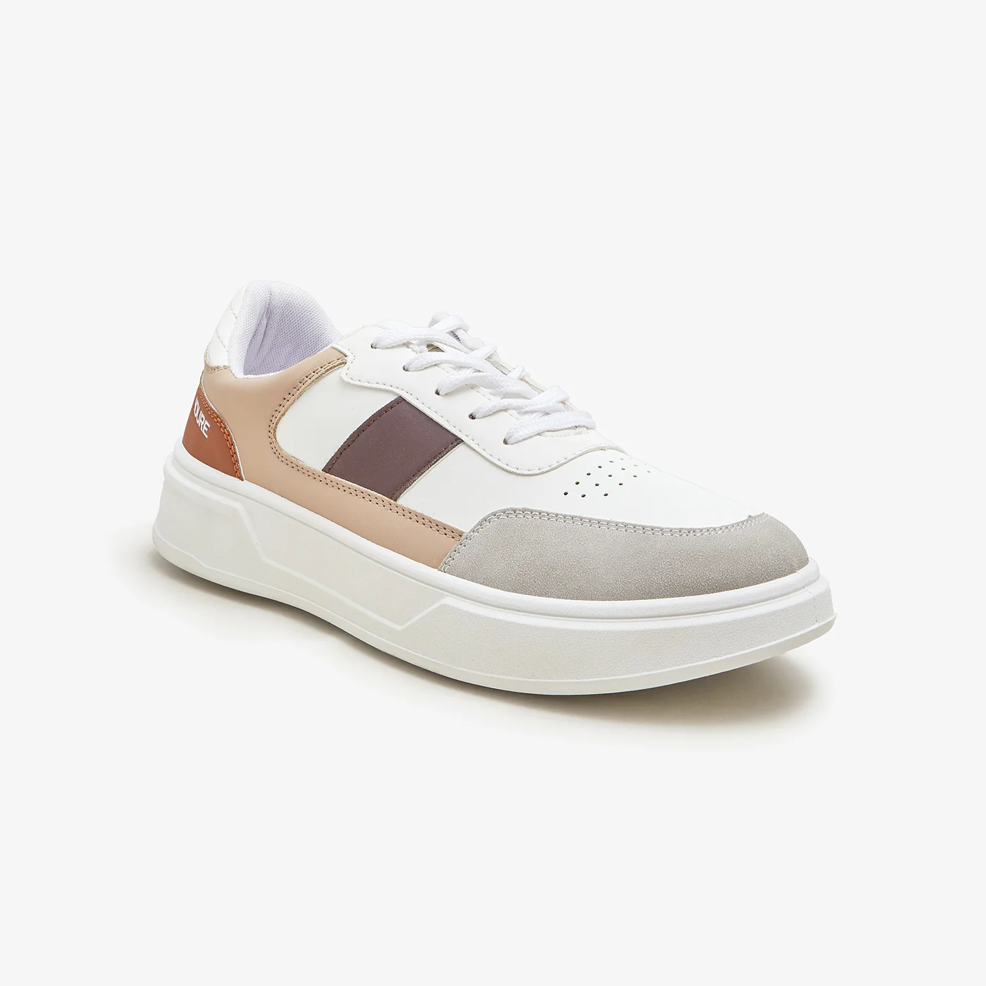 Men's Panelled Lace-Up Sneakers - Image 3