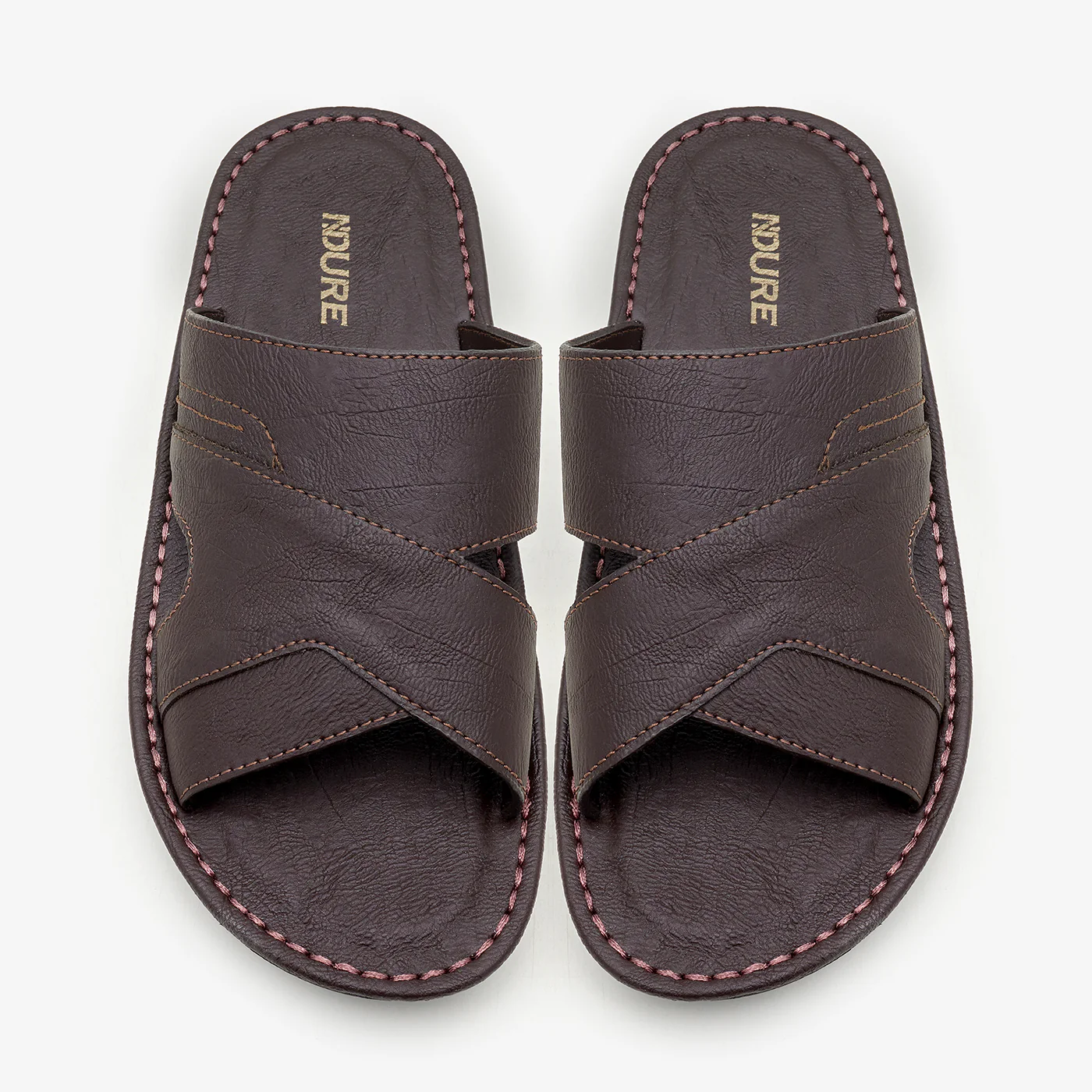 Men's Wide Strap Slides - Image 2