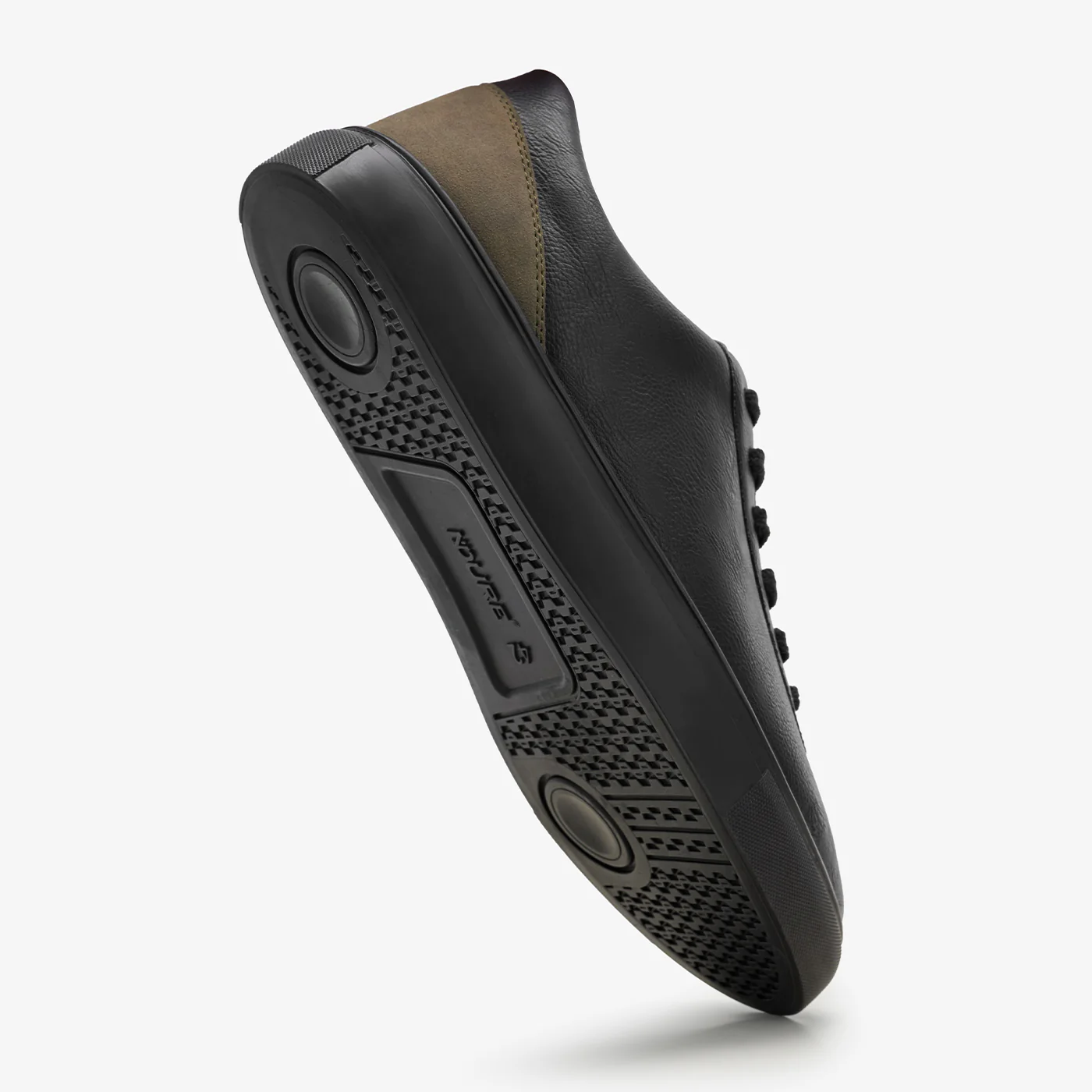 NDURE X HR – Men’s Tonal Black Sneaker with Contrast Heel – Limited Edition - Image 6