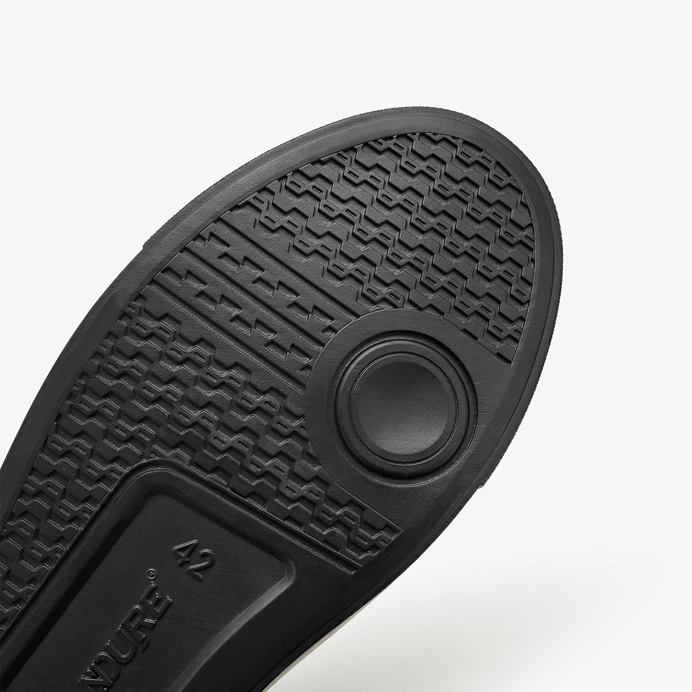 NDURE X HR – Men’s Tonal Black Sneaker with Contrast Heel – Limited Edition - Image 7