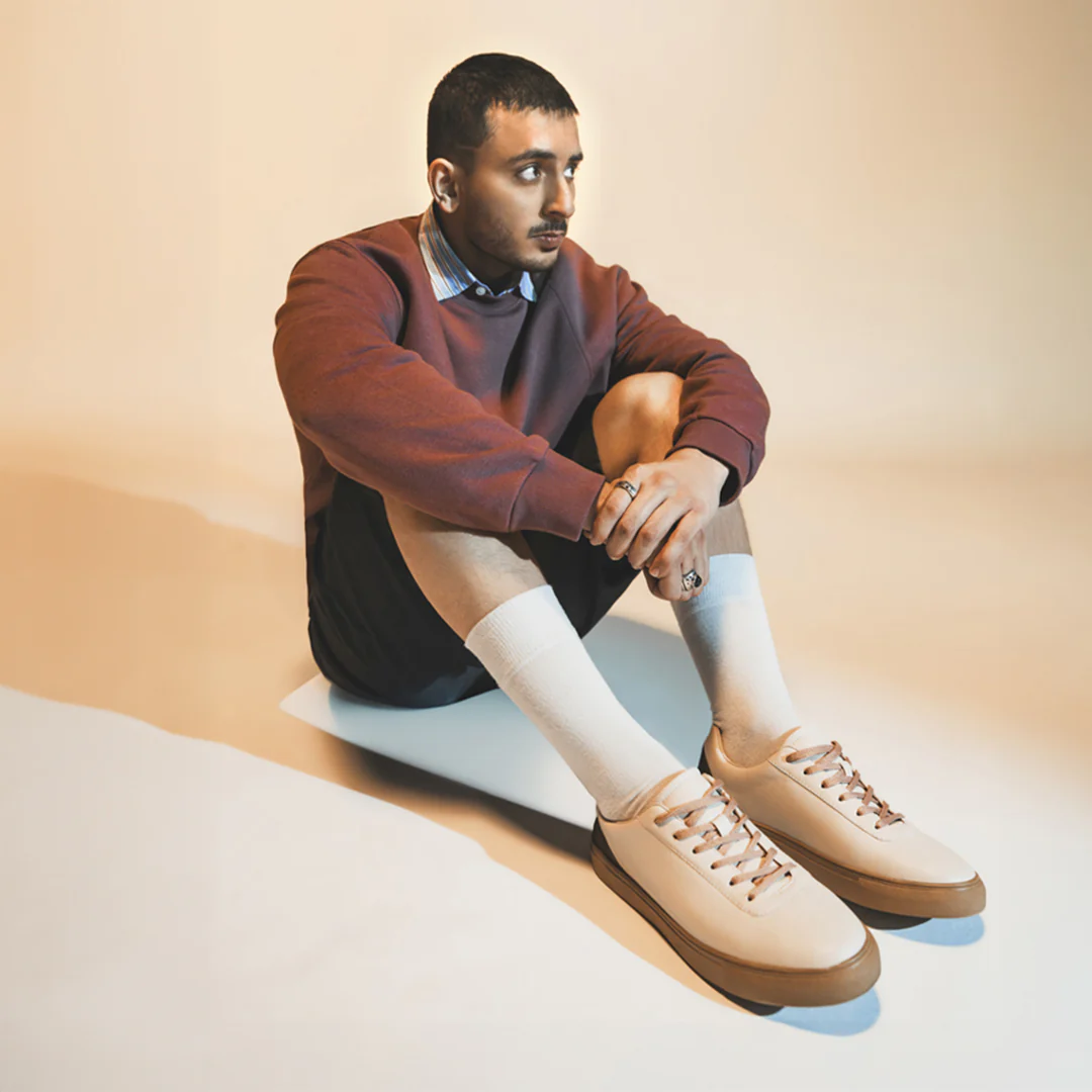NDURE X HR – Men’s Suede Sneaker with Contrast Heel – Limited Edition - Image 3