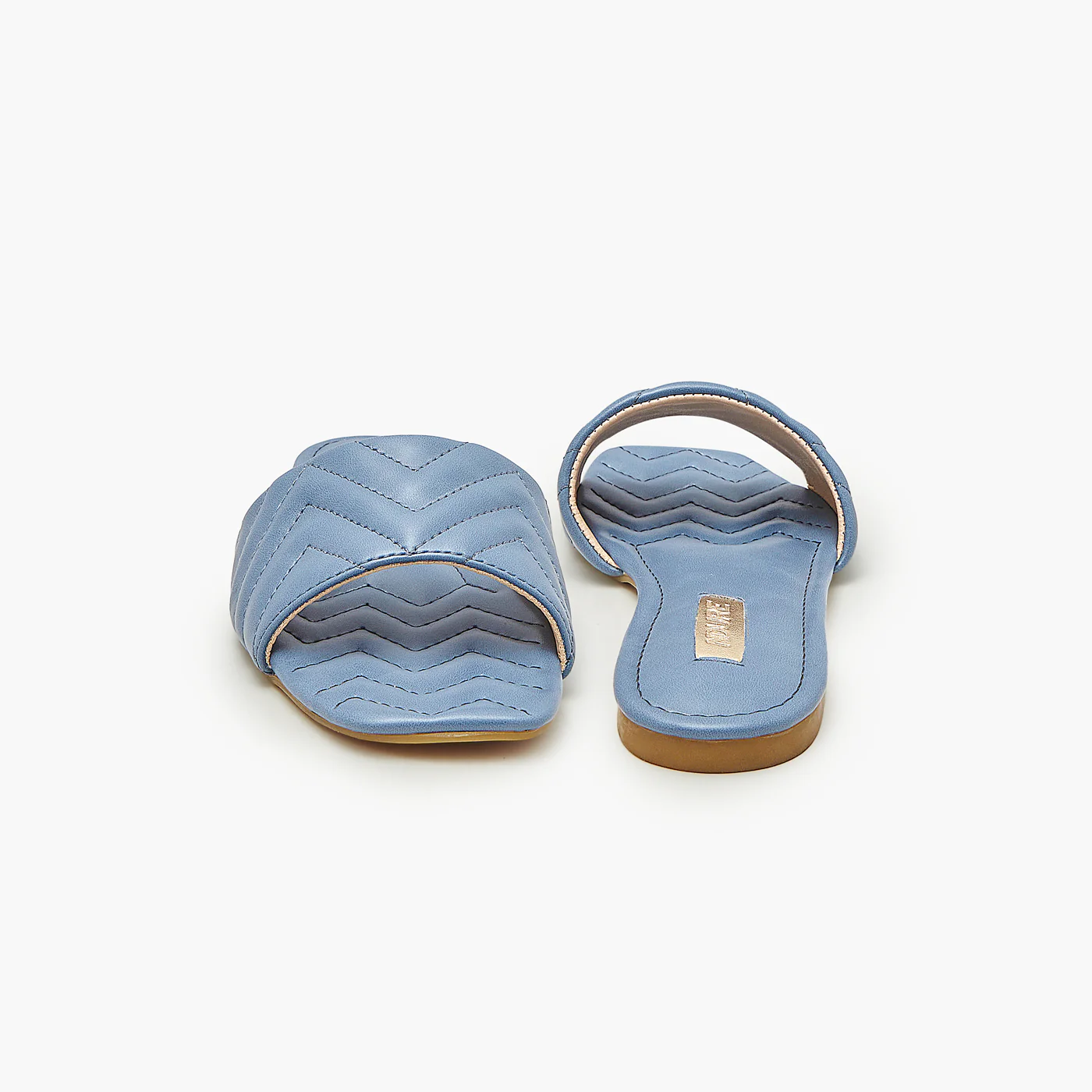 Women's Quilted Slides - Image 3