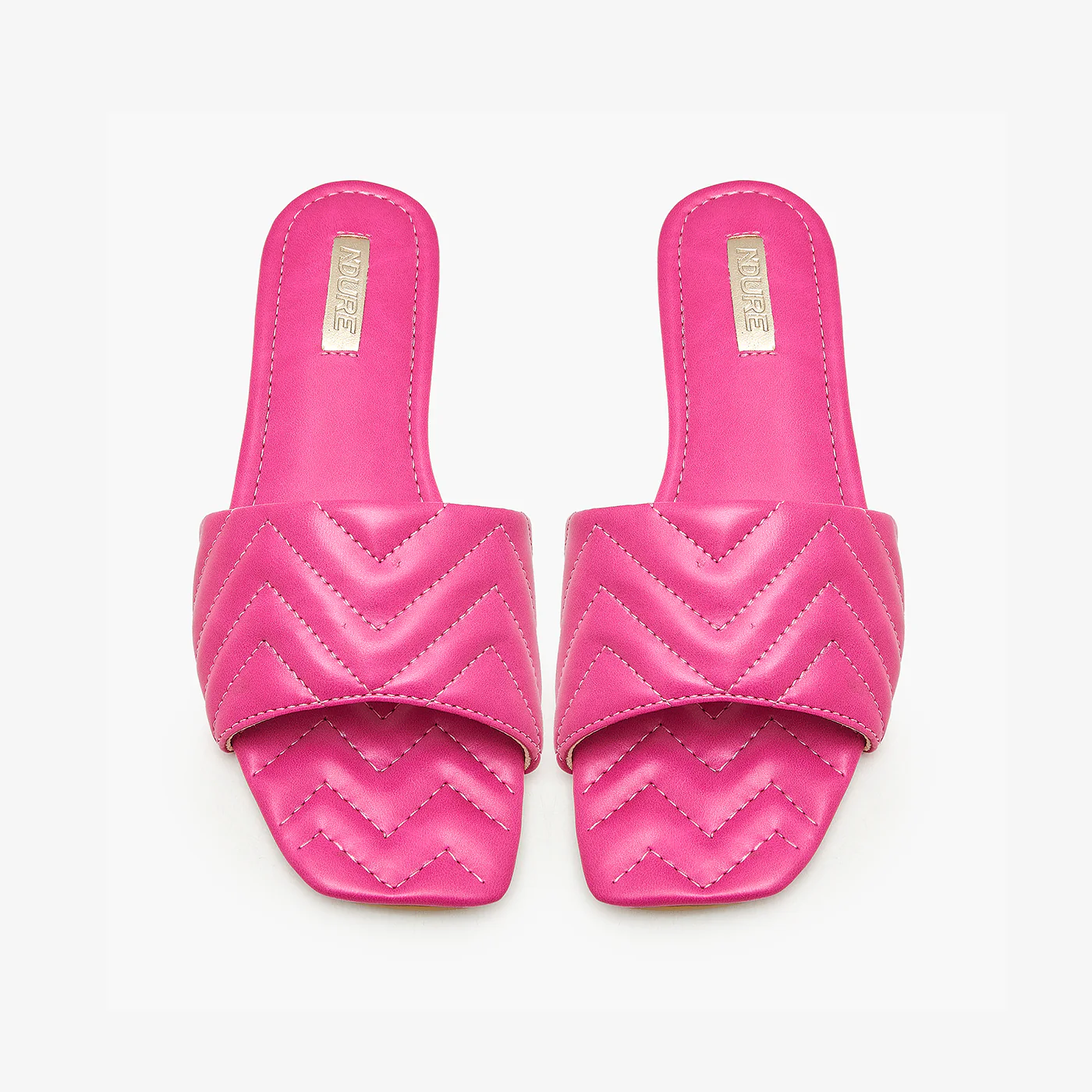 Women's Quilted Slides - Image 2