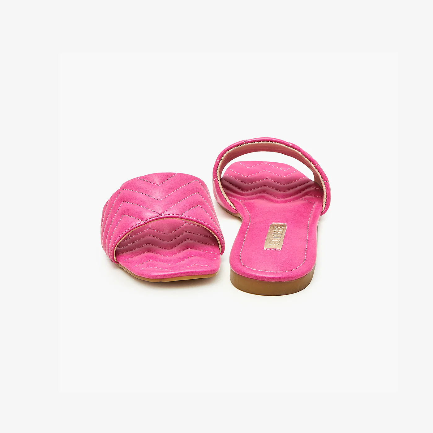 Women's Quilted Slides - Image 3