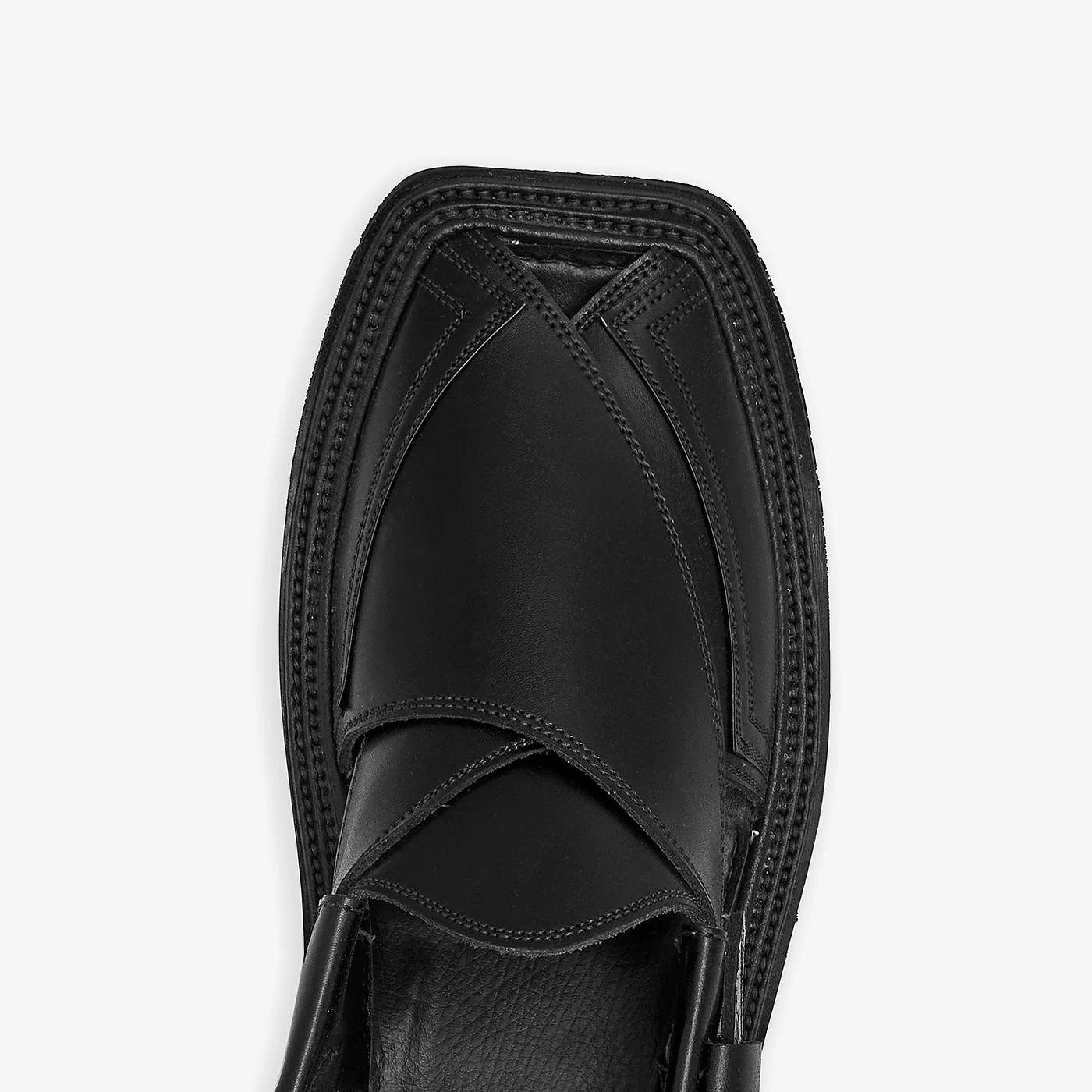 Stylish Men's Ethnic Sandals - Image 4