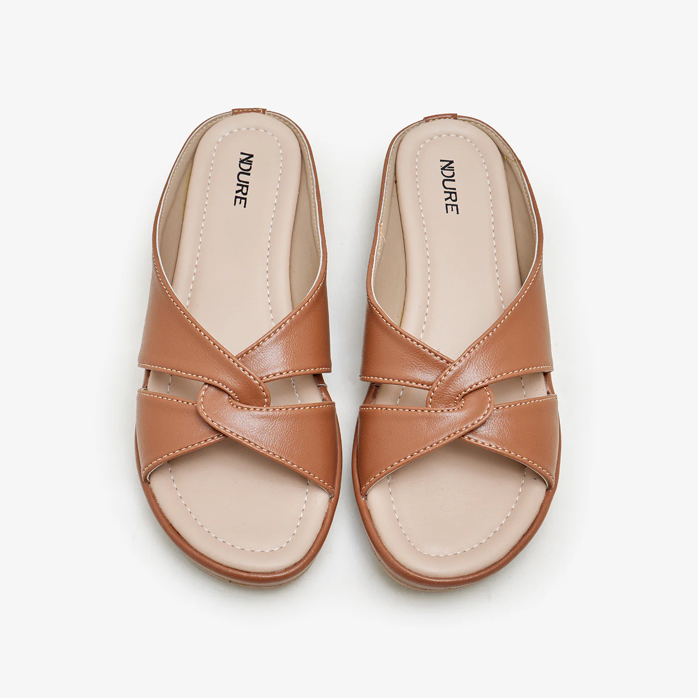 Women's Twisted Strap Slides - Image 2