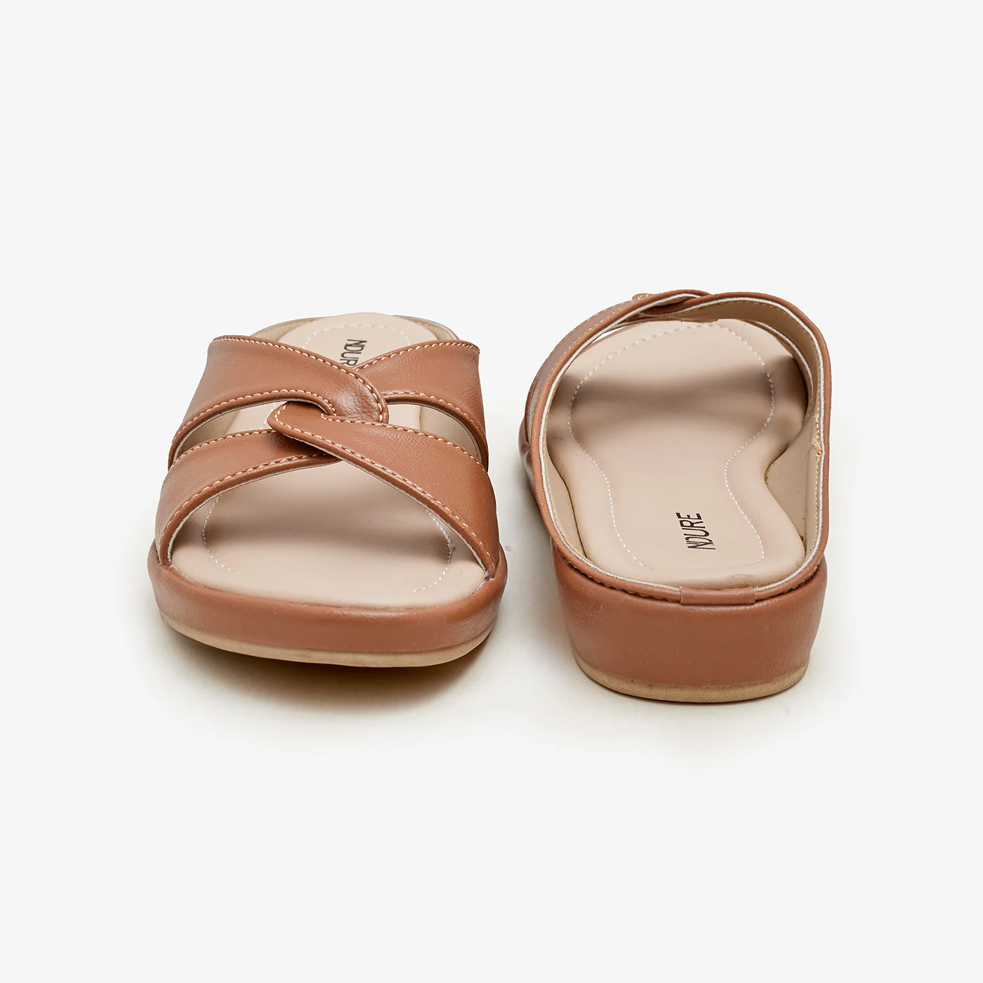 Women's Twisted Strap Slides - Image 3
