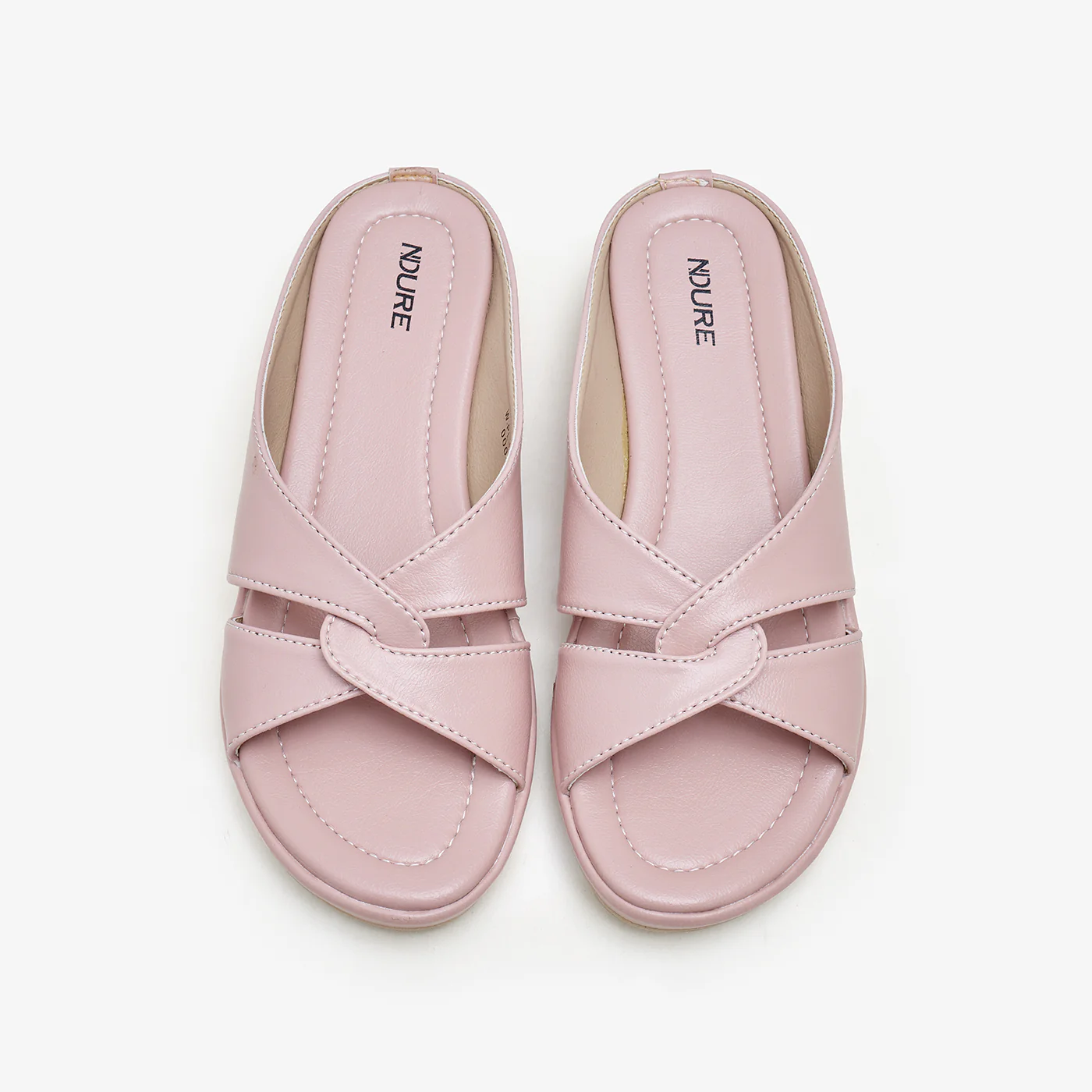 Women's Twisted Strap Slides - Image 2