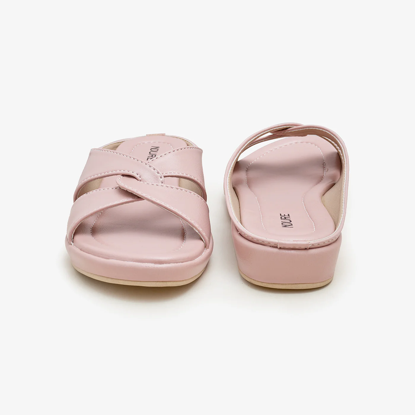 Women's Twisted Strap Slides - Image 3