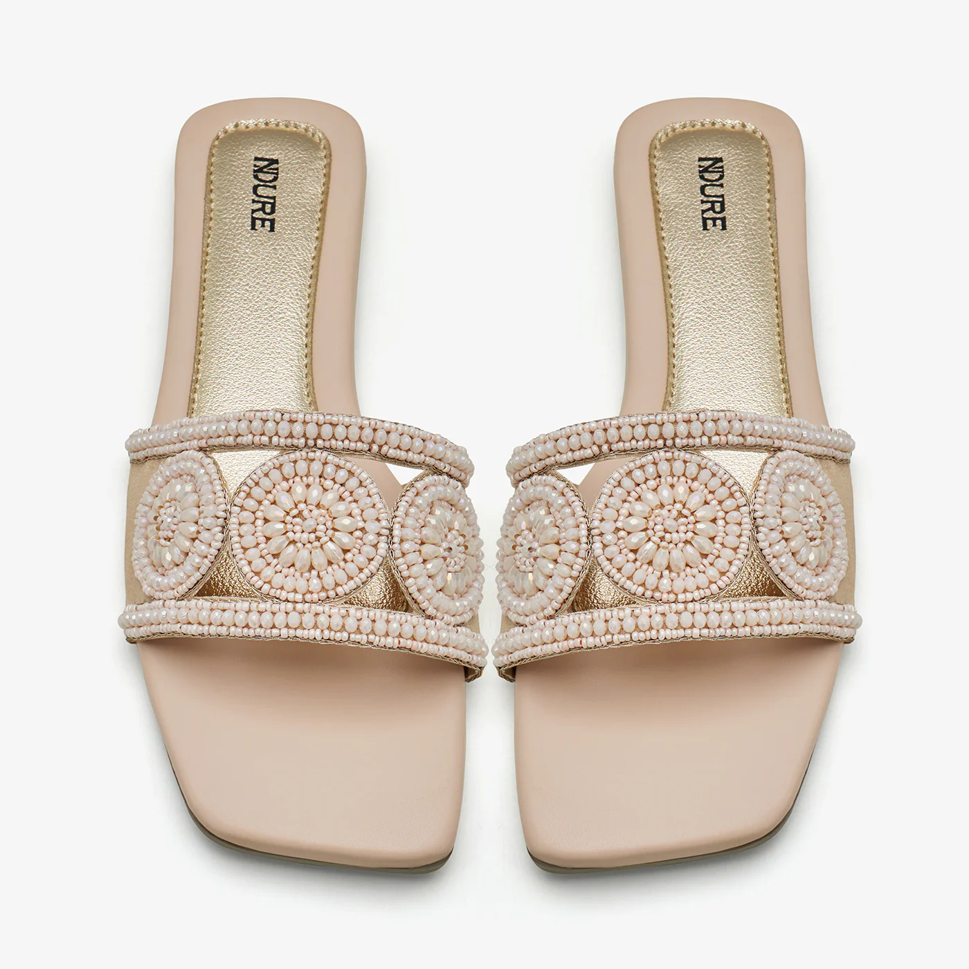 Women's Beaded Slides - Image 2