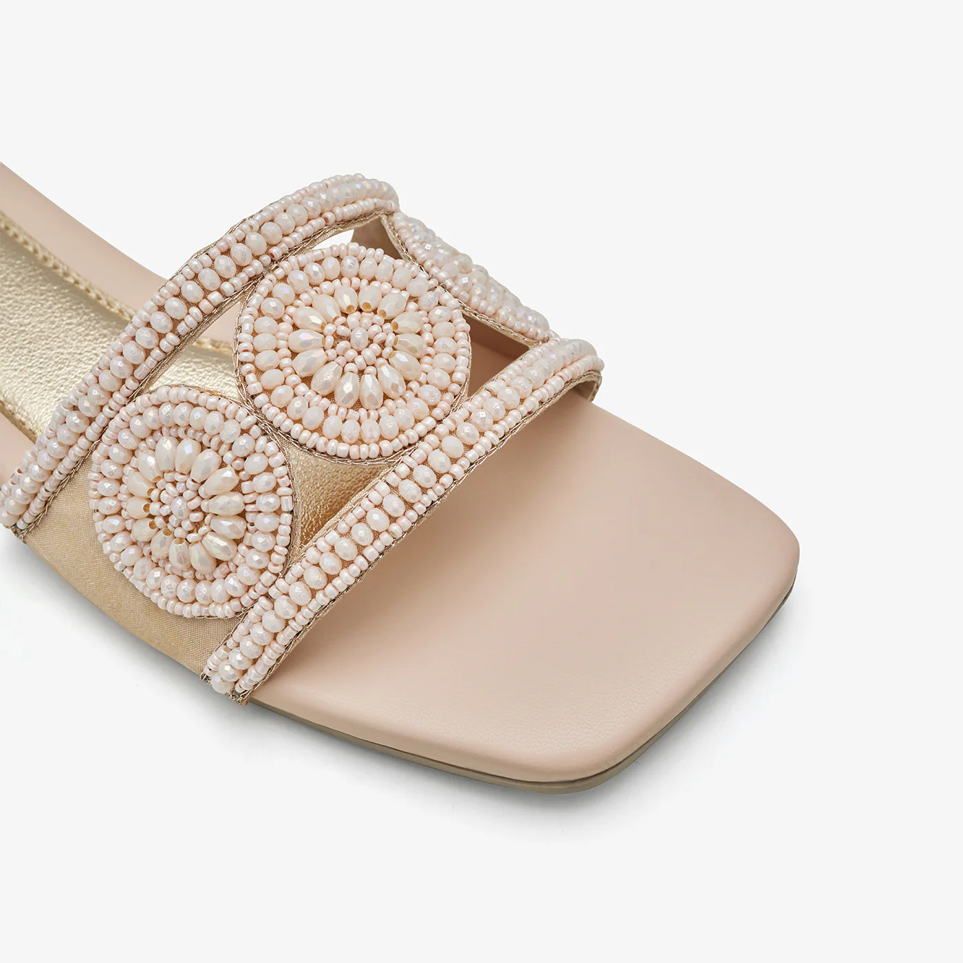 Women's Beaded Slides - Image 4