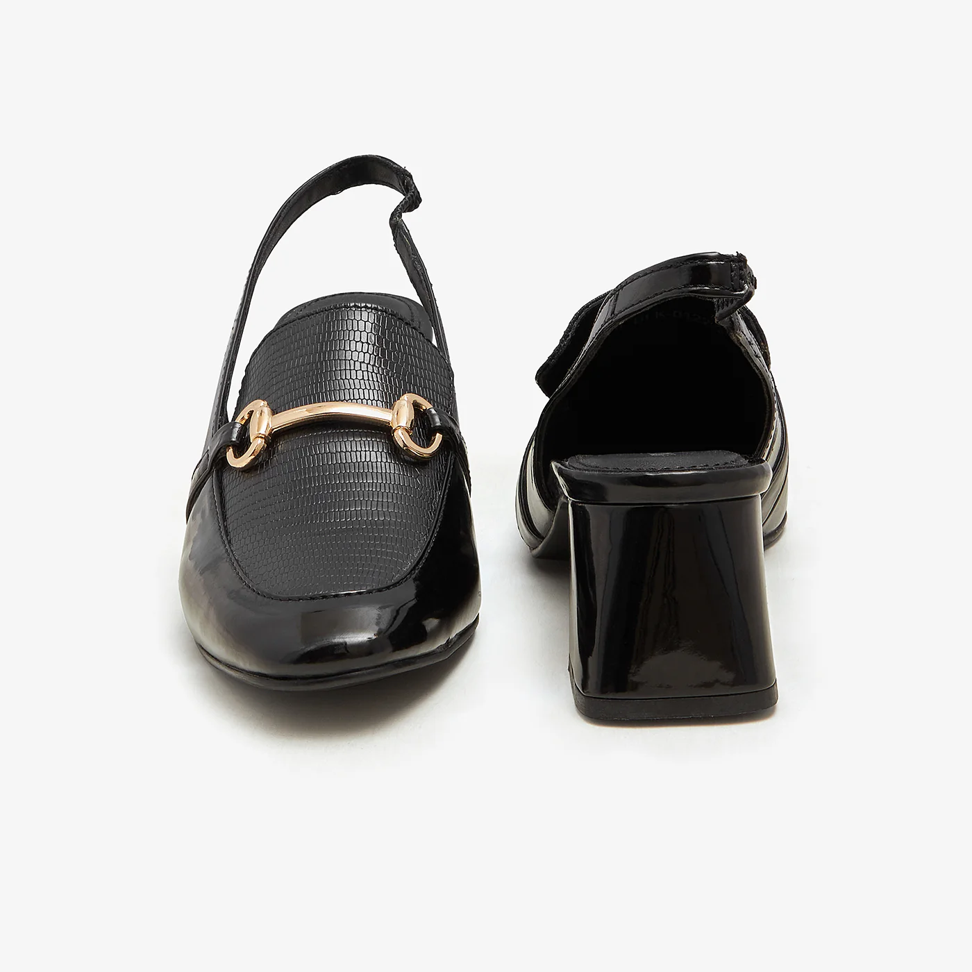 Women's Block Heel Loafers - Image 3