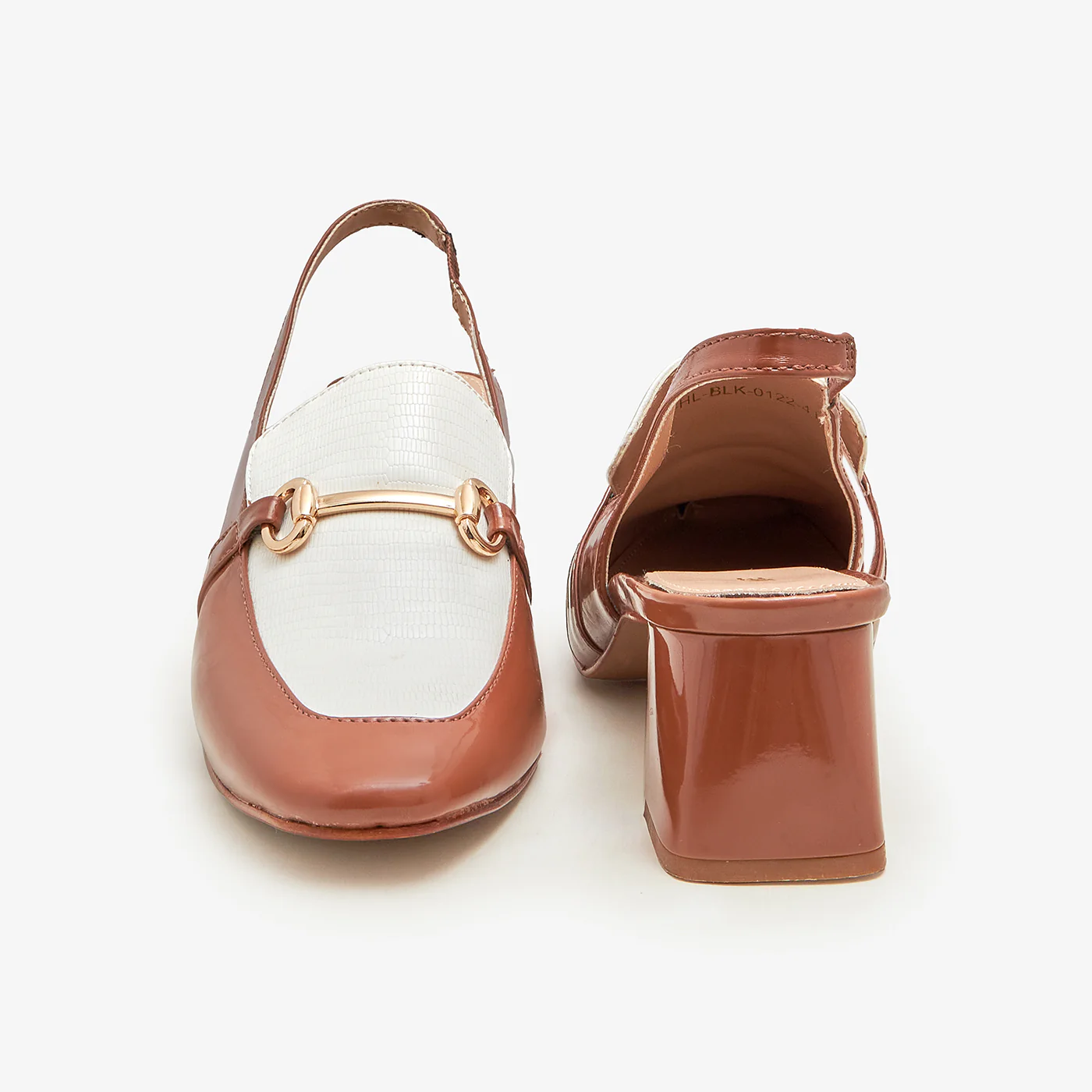 Women's Block Heel Loafers - Image 3