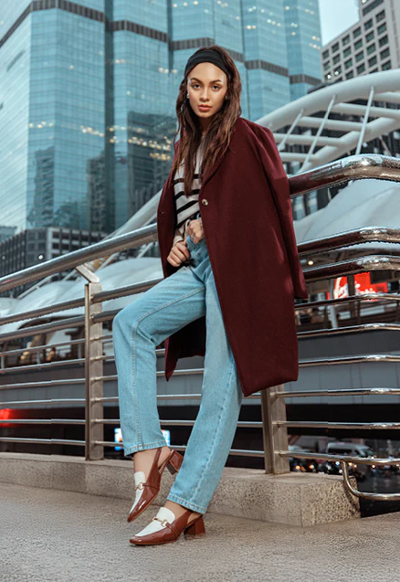 Women's Block Heel Loafers - Image 6