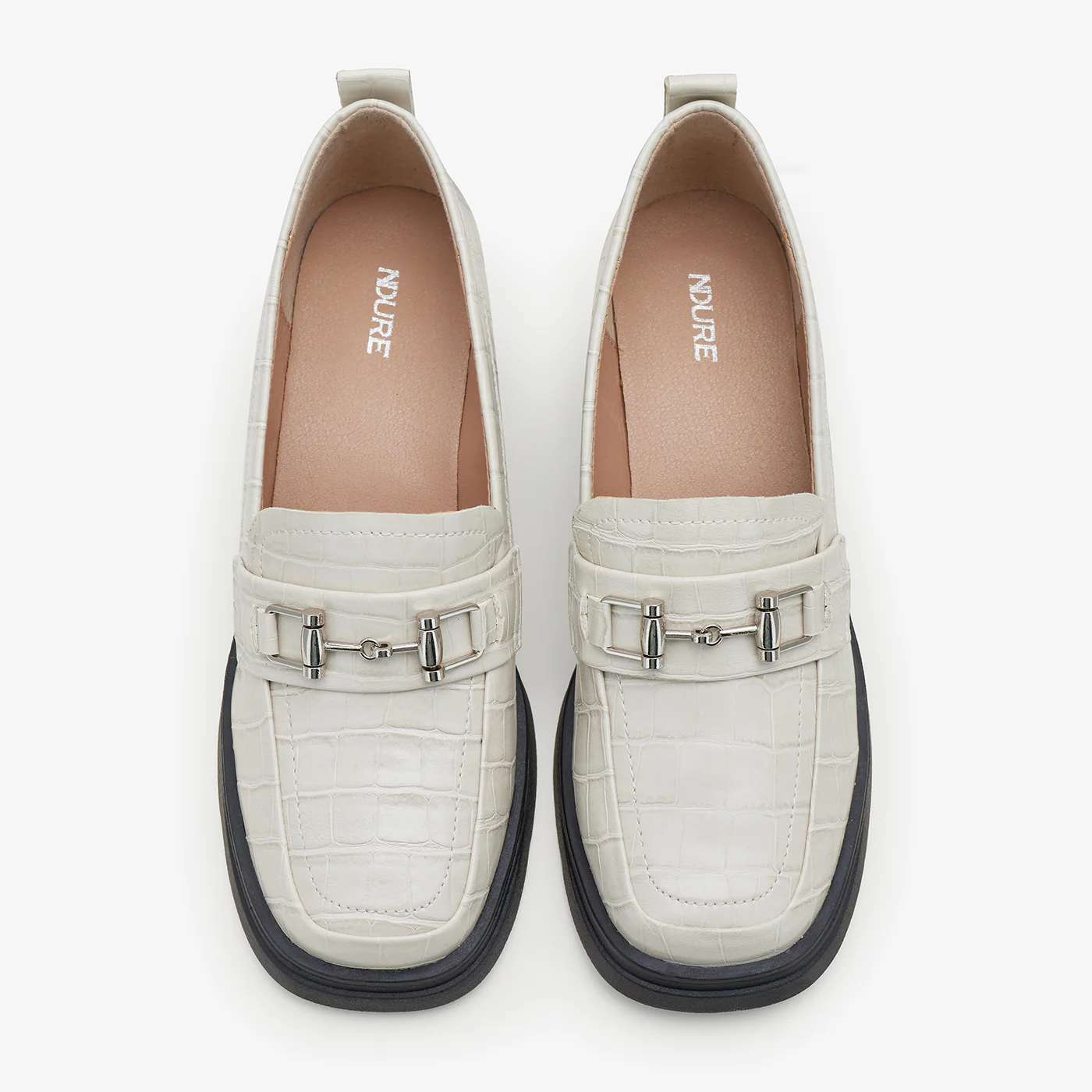 Women's Block Heel Loafers - Image 2