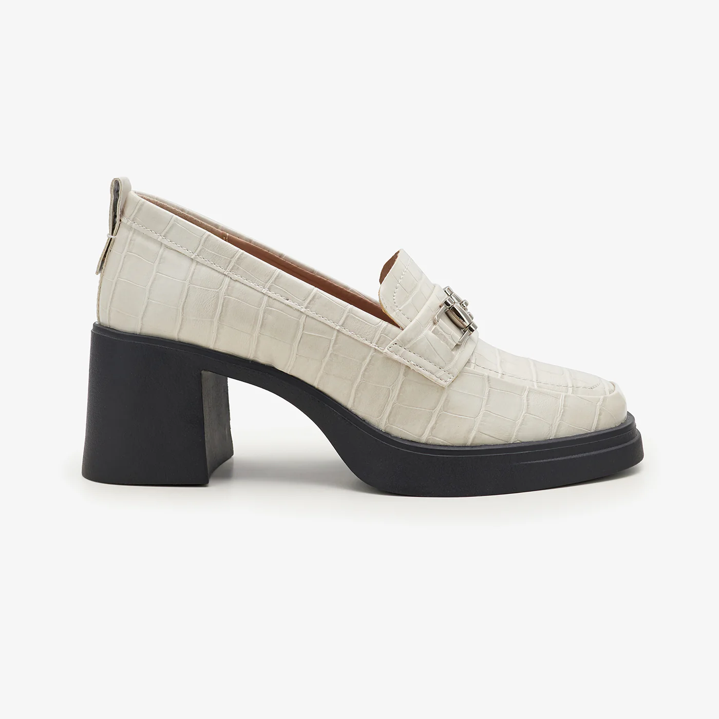 Women's Block Heel Loafers - Image 4