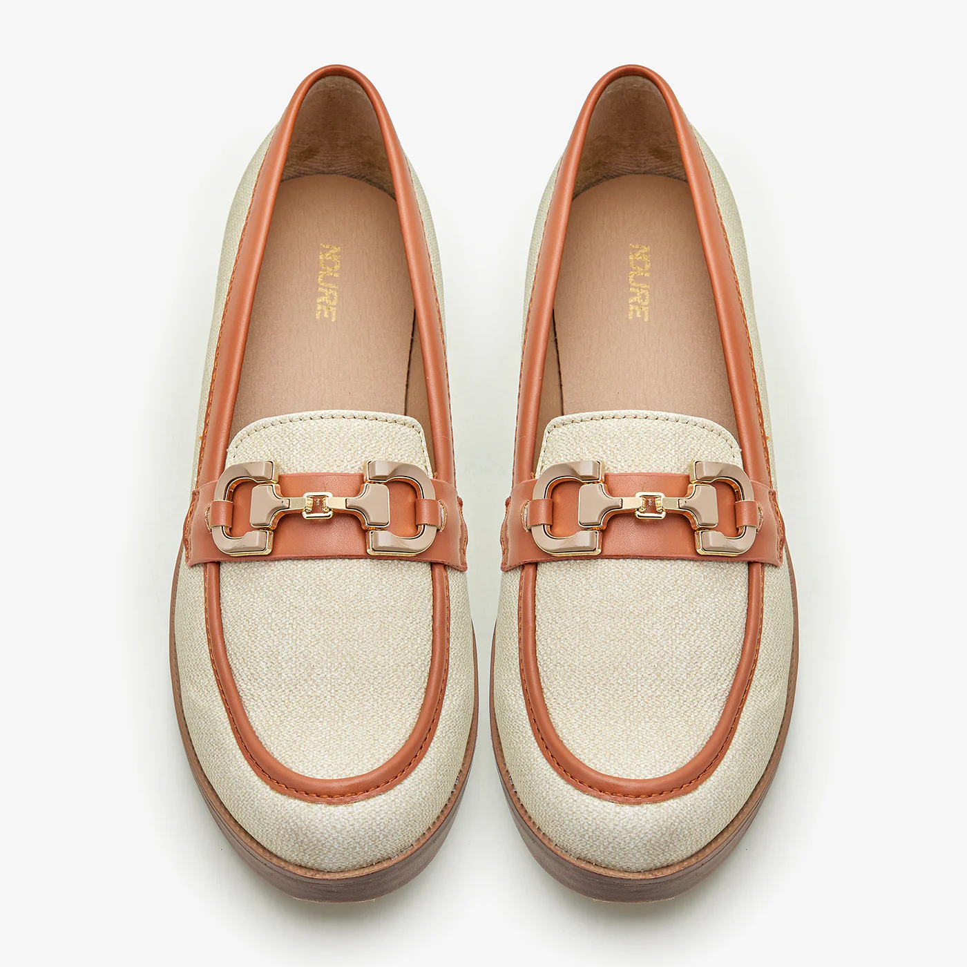 Women's Buckle Detail Loafers - Image 2