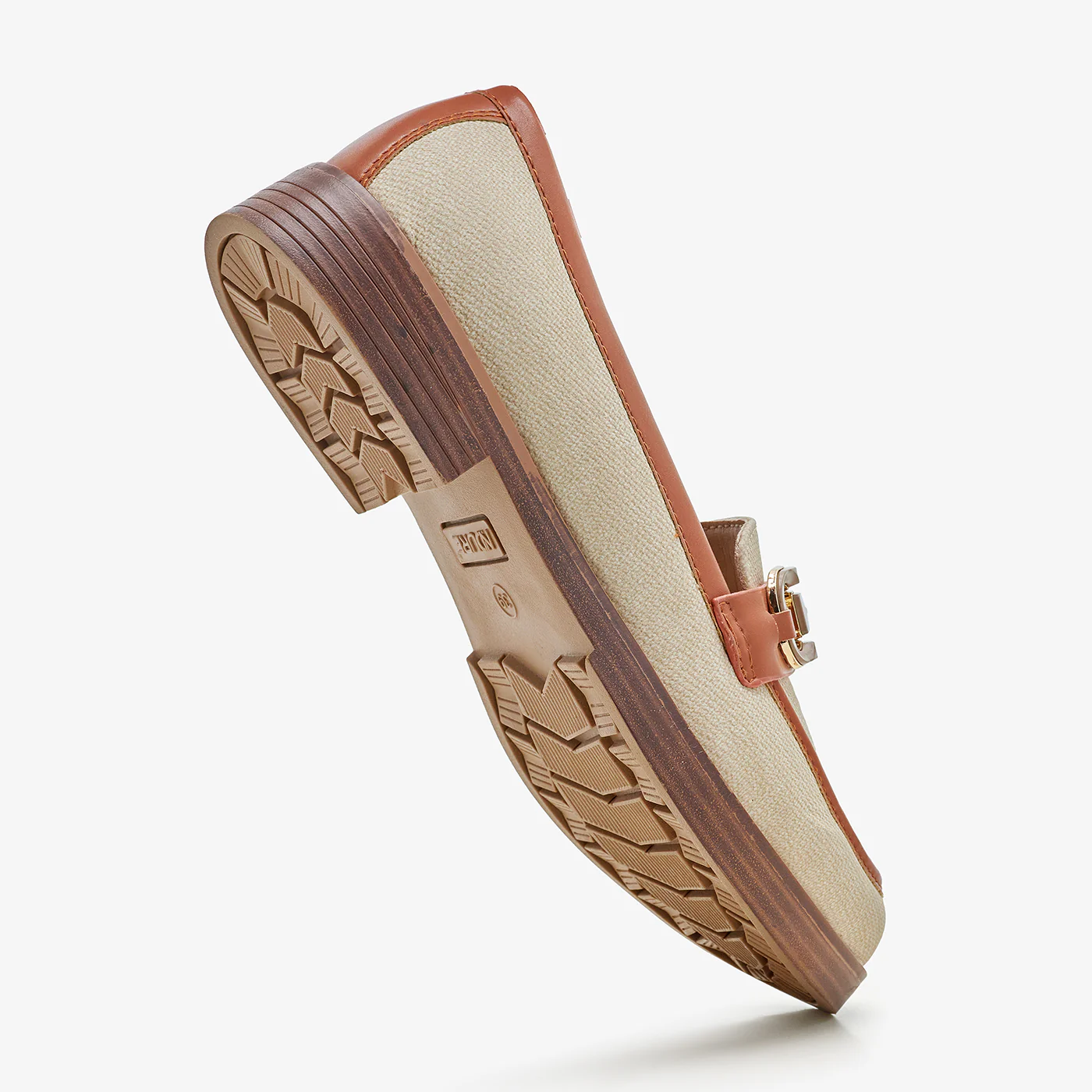 Women's Buckle Detail Loafers - Image 5