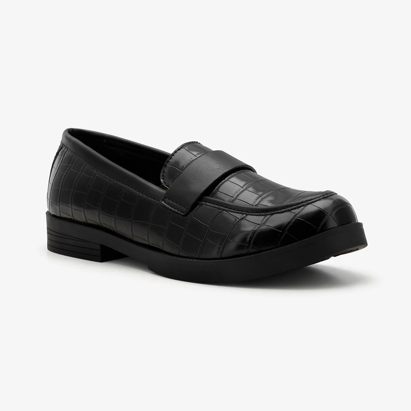 Women’s Embossed Penny Loafers - Image 3