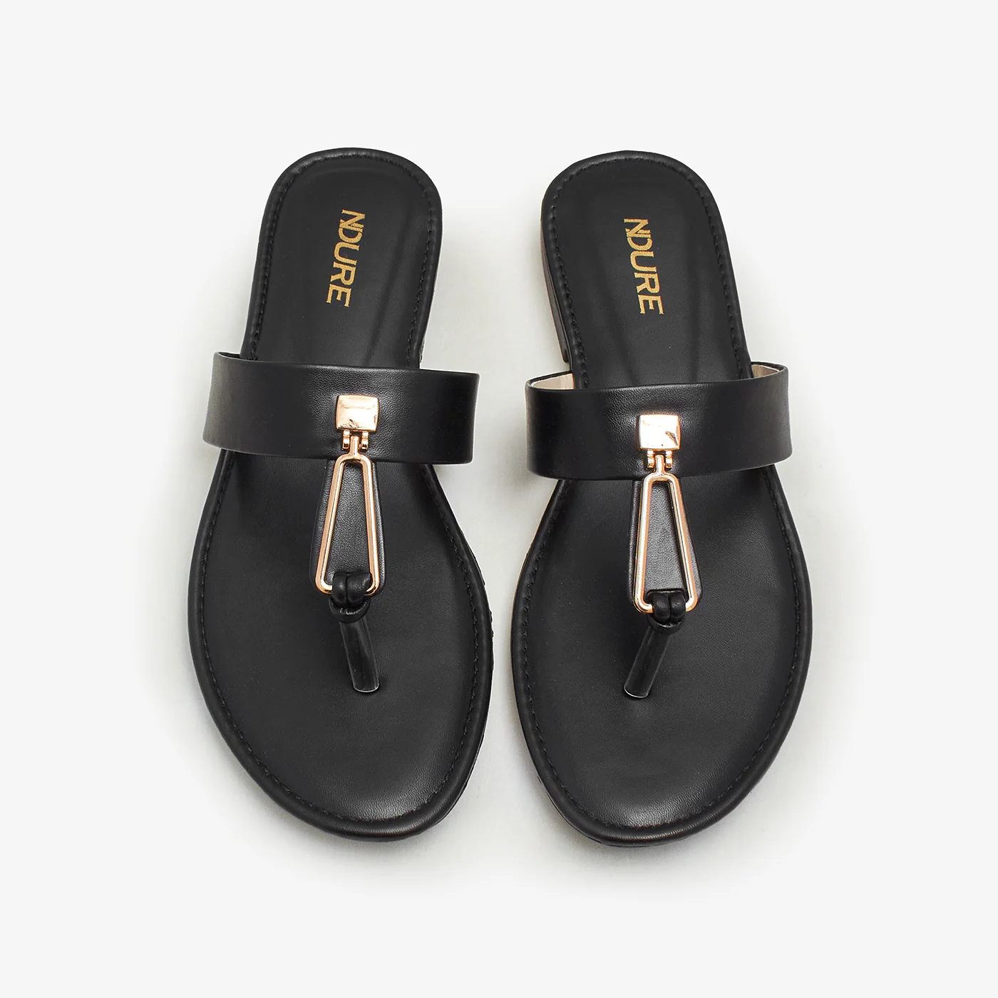 Women's Buckle Style Slides - Image 2