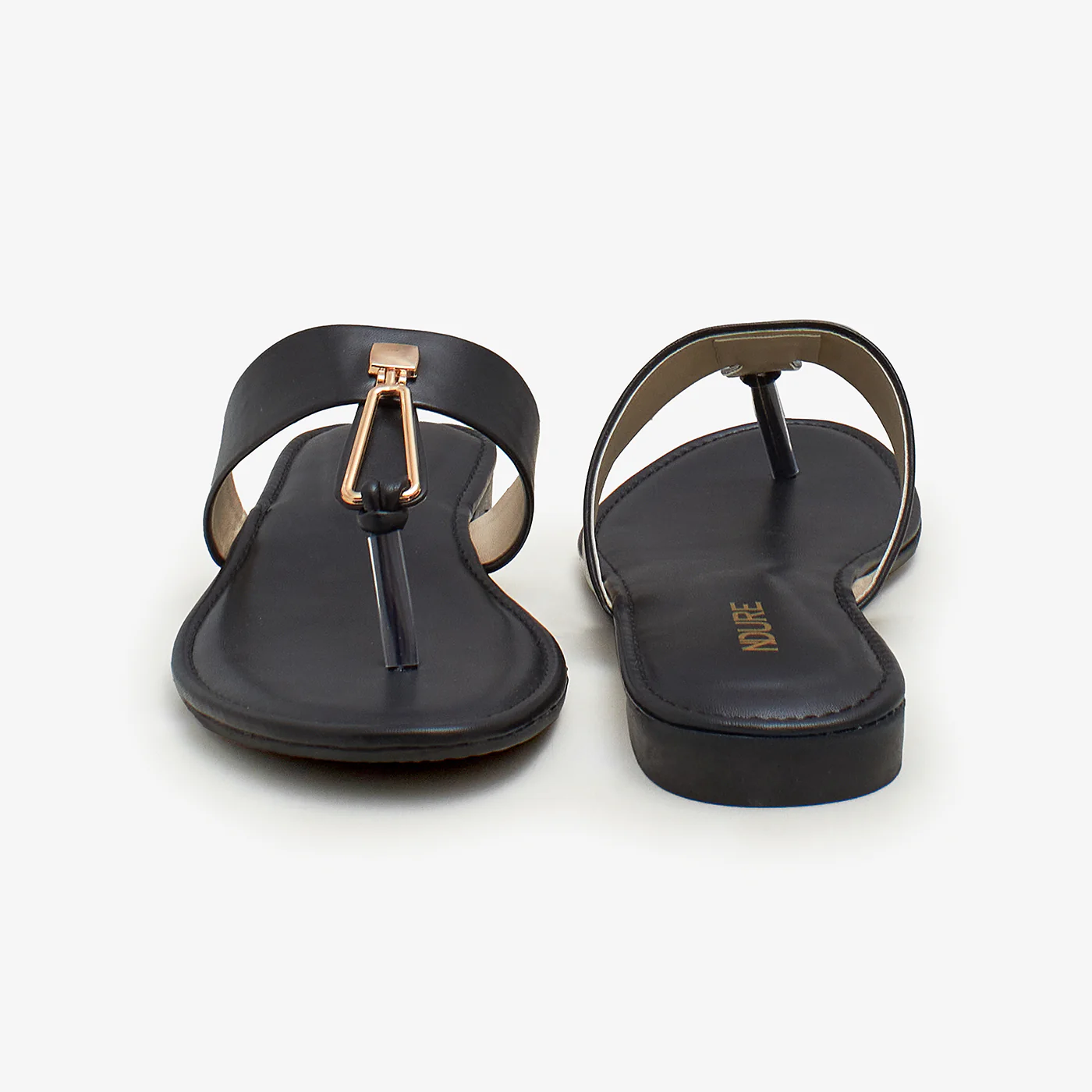 Women's Buckle Style Slides - Image 3