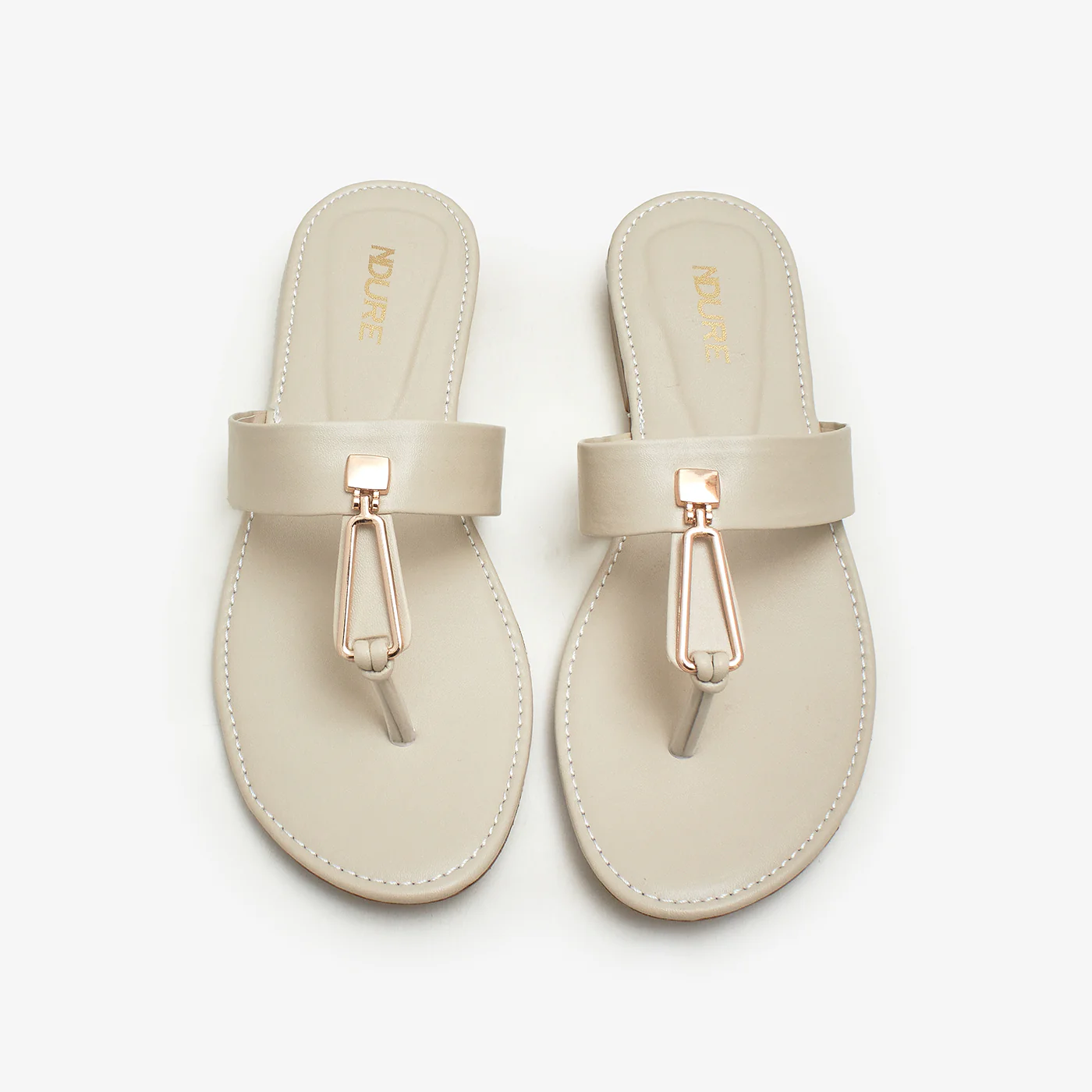 Women's Buckle Style Slides - Image 2