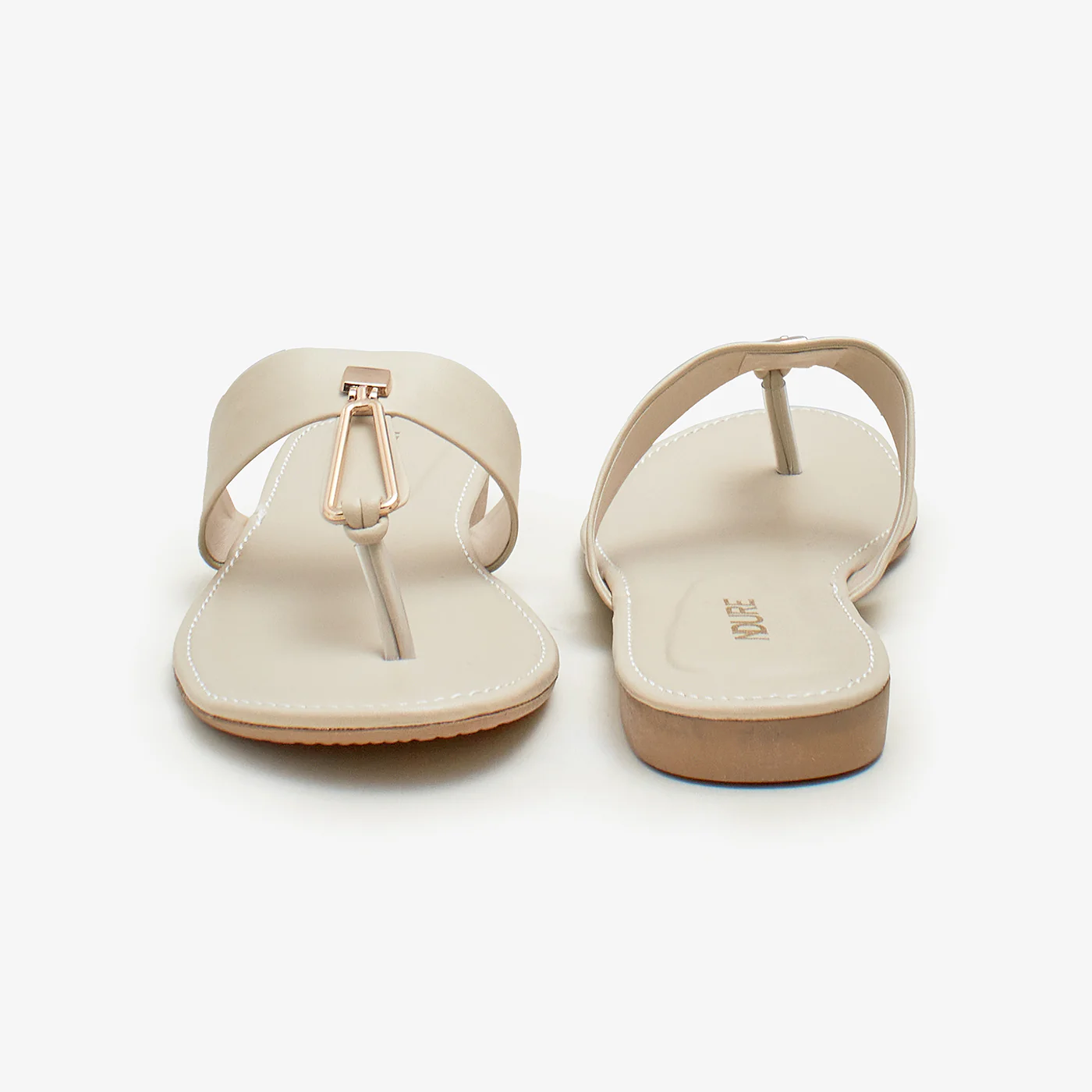 Women's Buckle Style Slides - Image 3