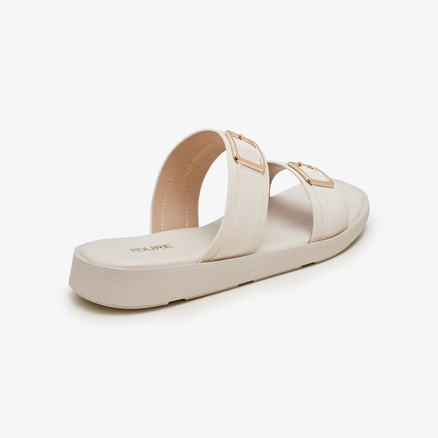 Women's Buckled Slides - Image 5