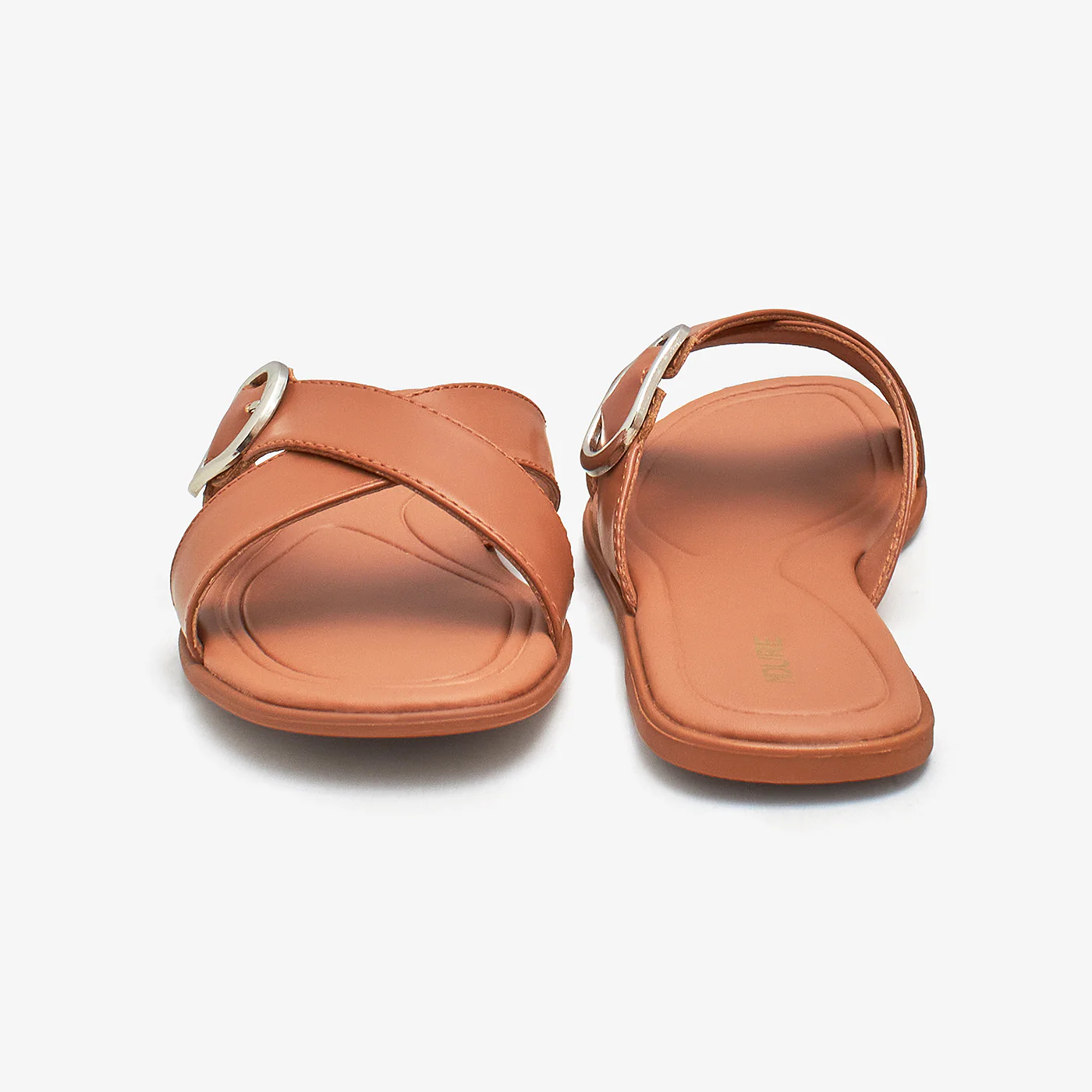 Women’s Buckled Slides - Image 3