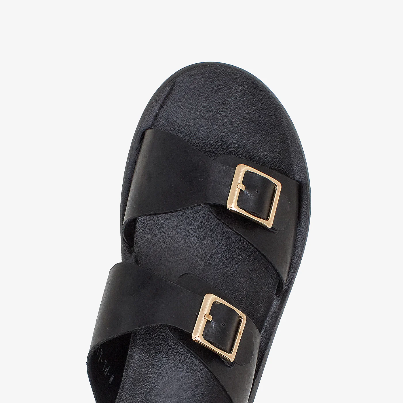 Women's Buckled Slides - Image 4