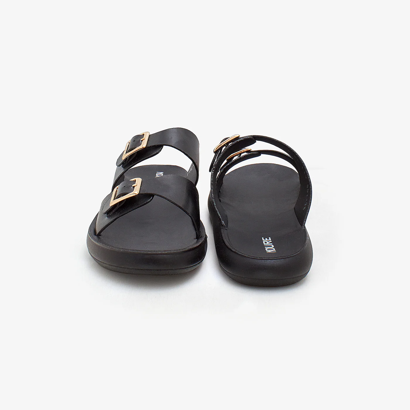 Women's Buckled Slides - Image 5
