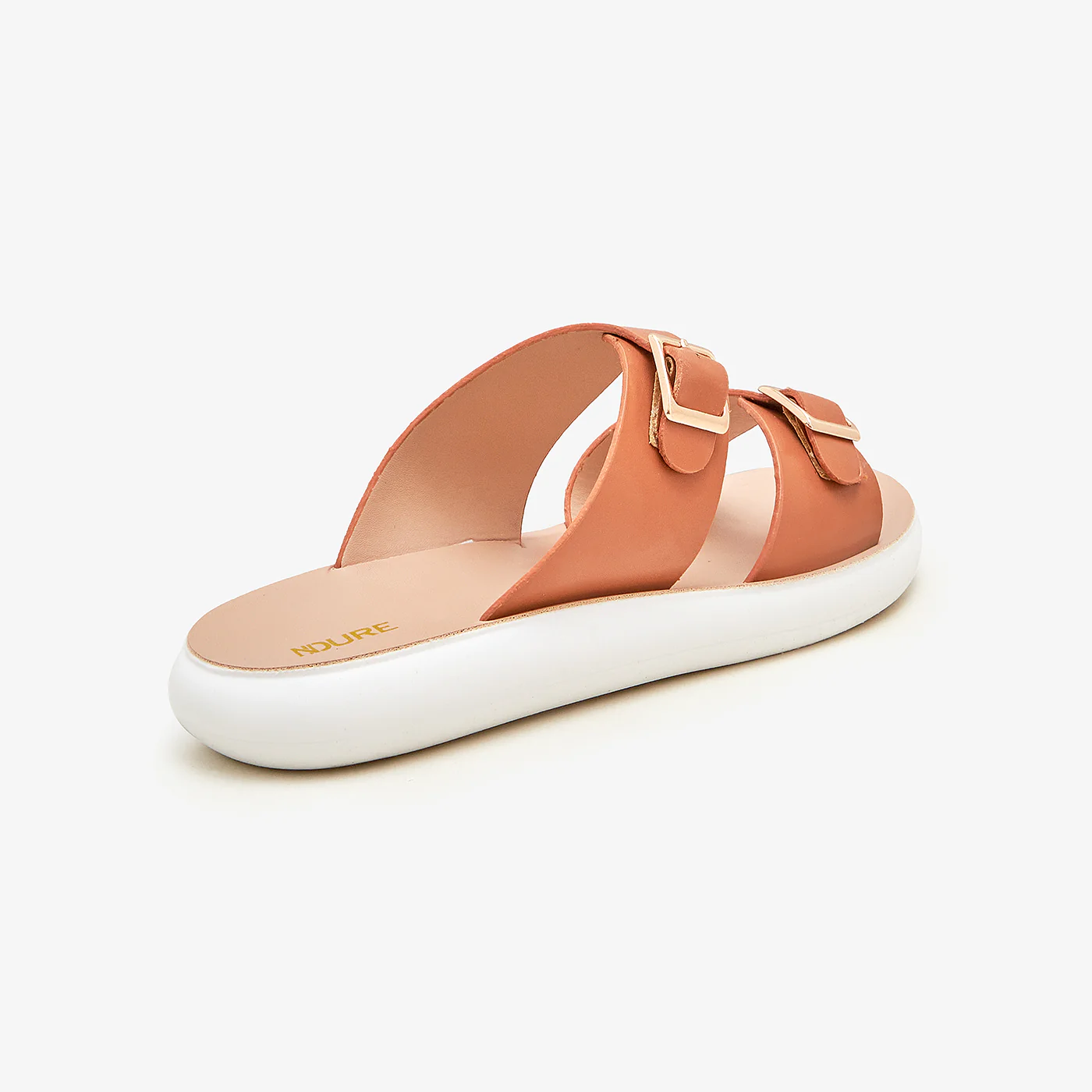 Women's Buckled Slides - Image 4