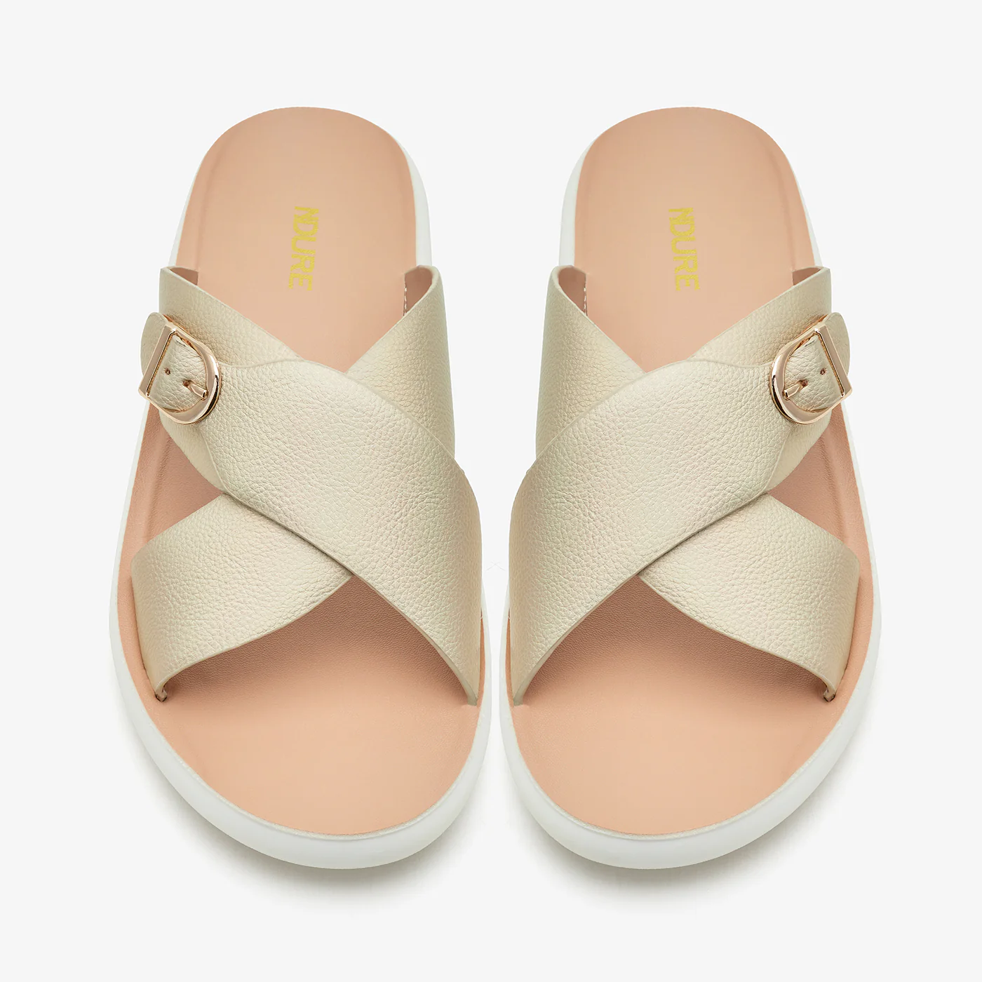 Women's Cross-Over Strap Slides - Image 2