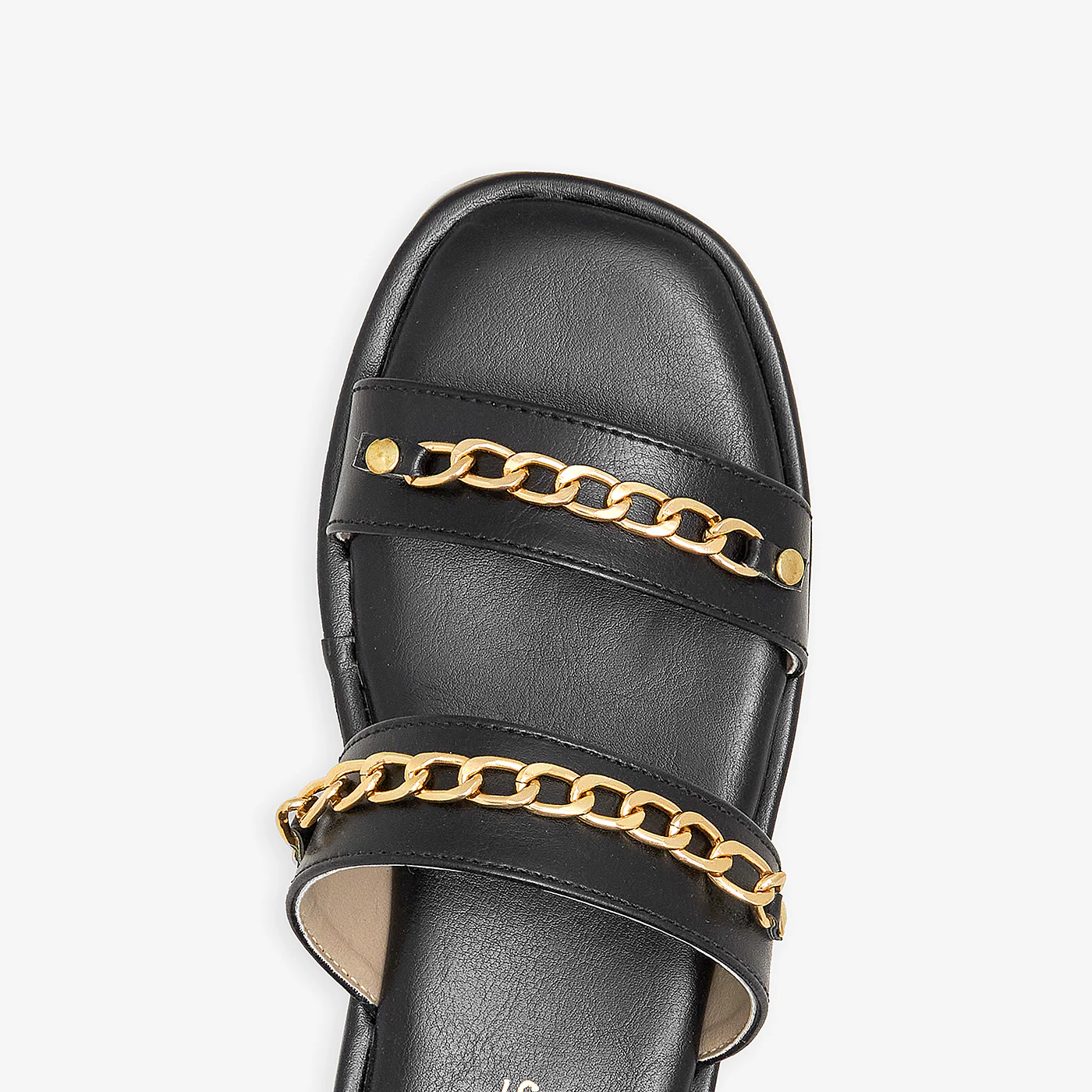 Women's Chain-Strap Slides - Image 4