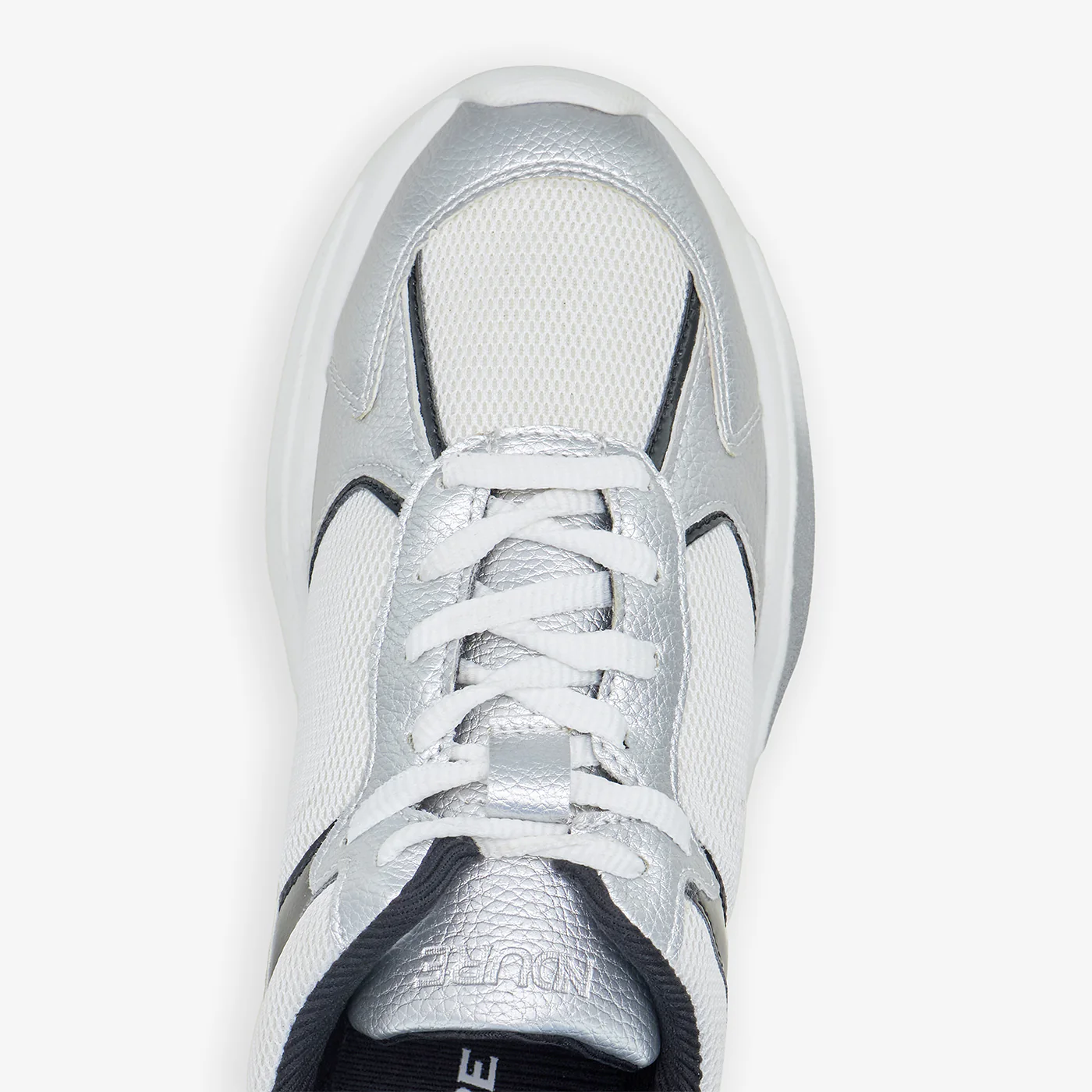 Women’s Metallic Effect Sneakers - Image 4
