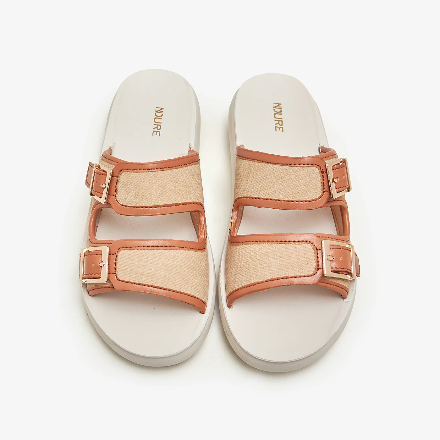Women’s Comfy Buckle Slides - Image 2