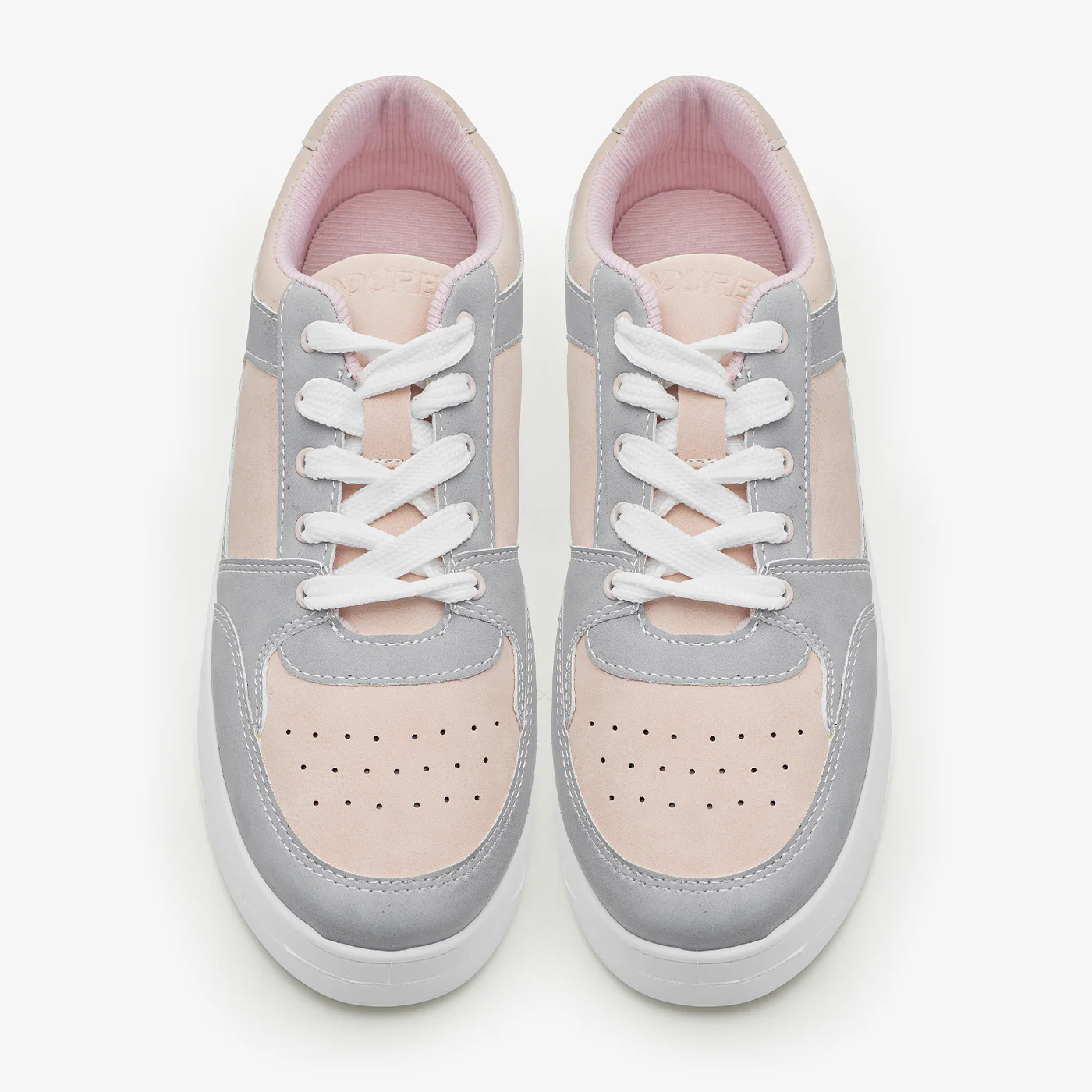 Women’s Contrast Panel Platform Sneakers - Image 2