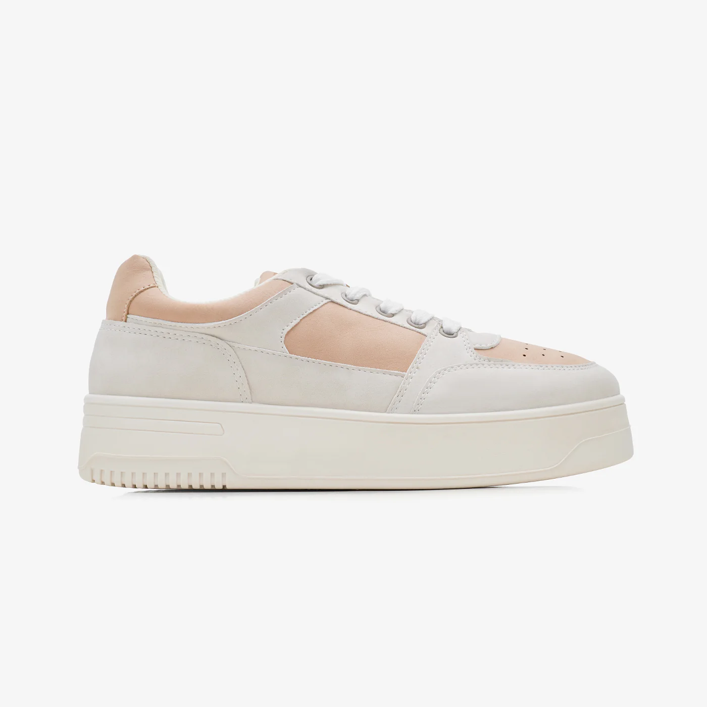 Women’s Contrast Panel Platform Sneakers